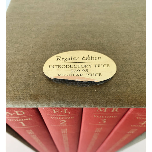 The Harper Encyclopedia of Science, 1963 Hardcovers in Slipcase - Pretty Old Books