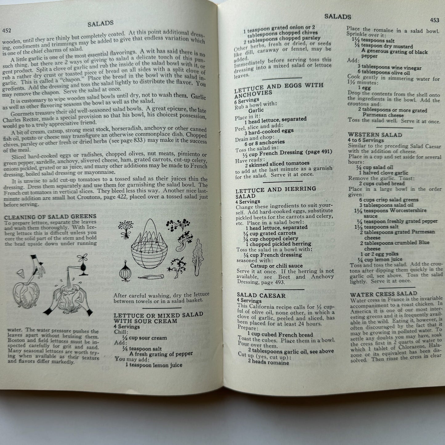 The Joy of Cooking, Vintage Mid Century Cookbook, 1951, Hardcover - Pretty Old Books
