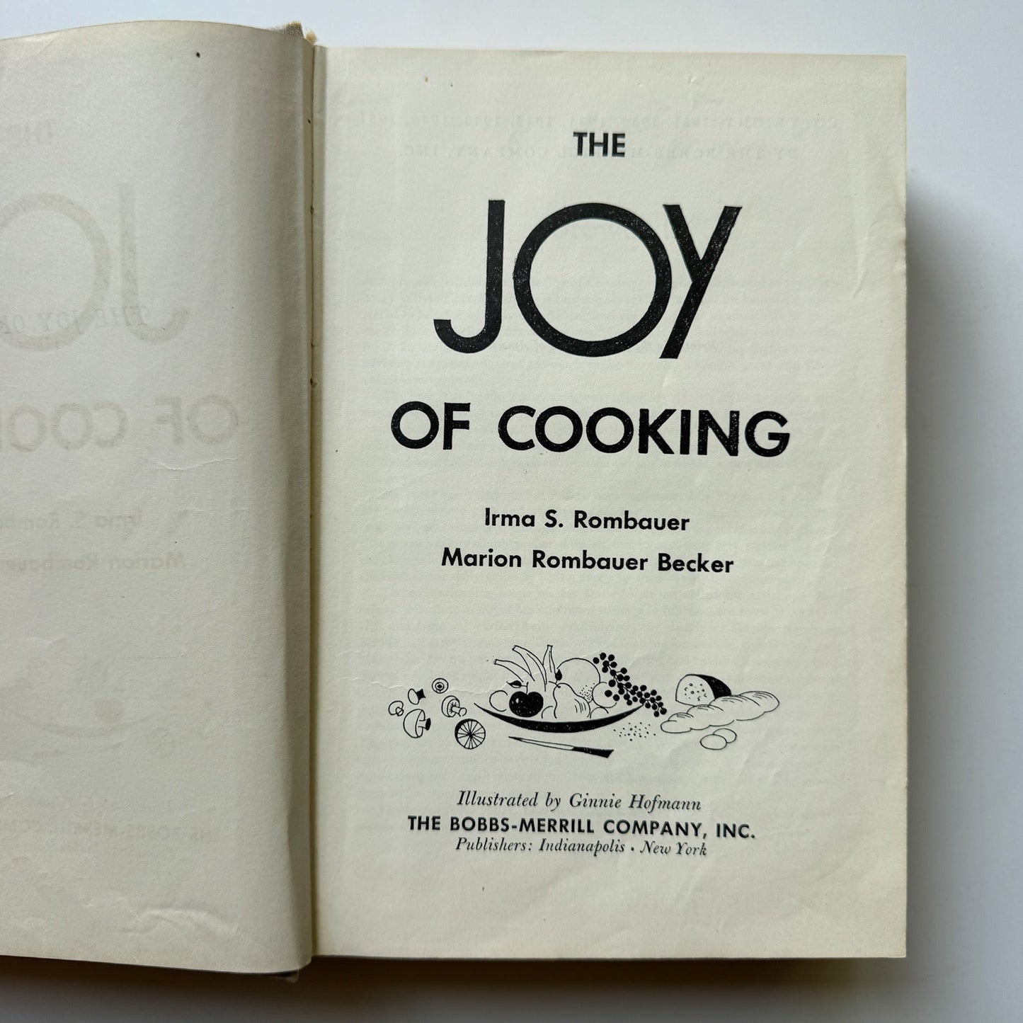 The Joy of Cooking, Vintage Mid Century Cookbook, 1951, Hardcover - Pretty Old Books
