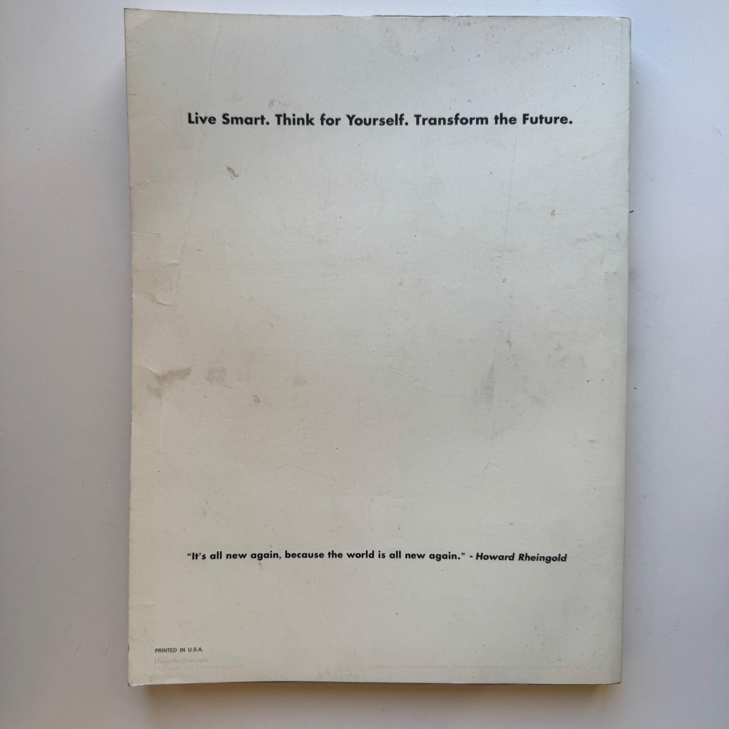 The Millennium Whole Earth Catalog, 1994 Oversized Paperback - Pretty Old Books