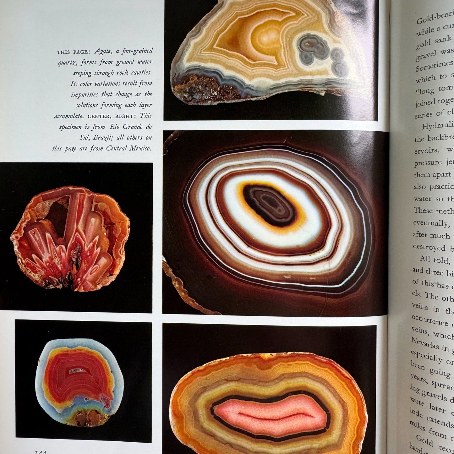 The Mineral Kingdom, 1968 Oversized Illustrated Nature Study Hardcover, Paul E. Desautels - Pretty Old Books