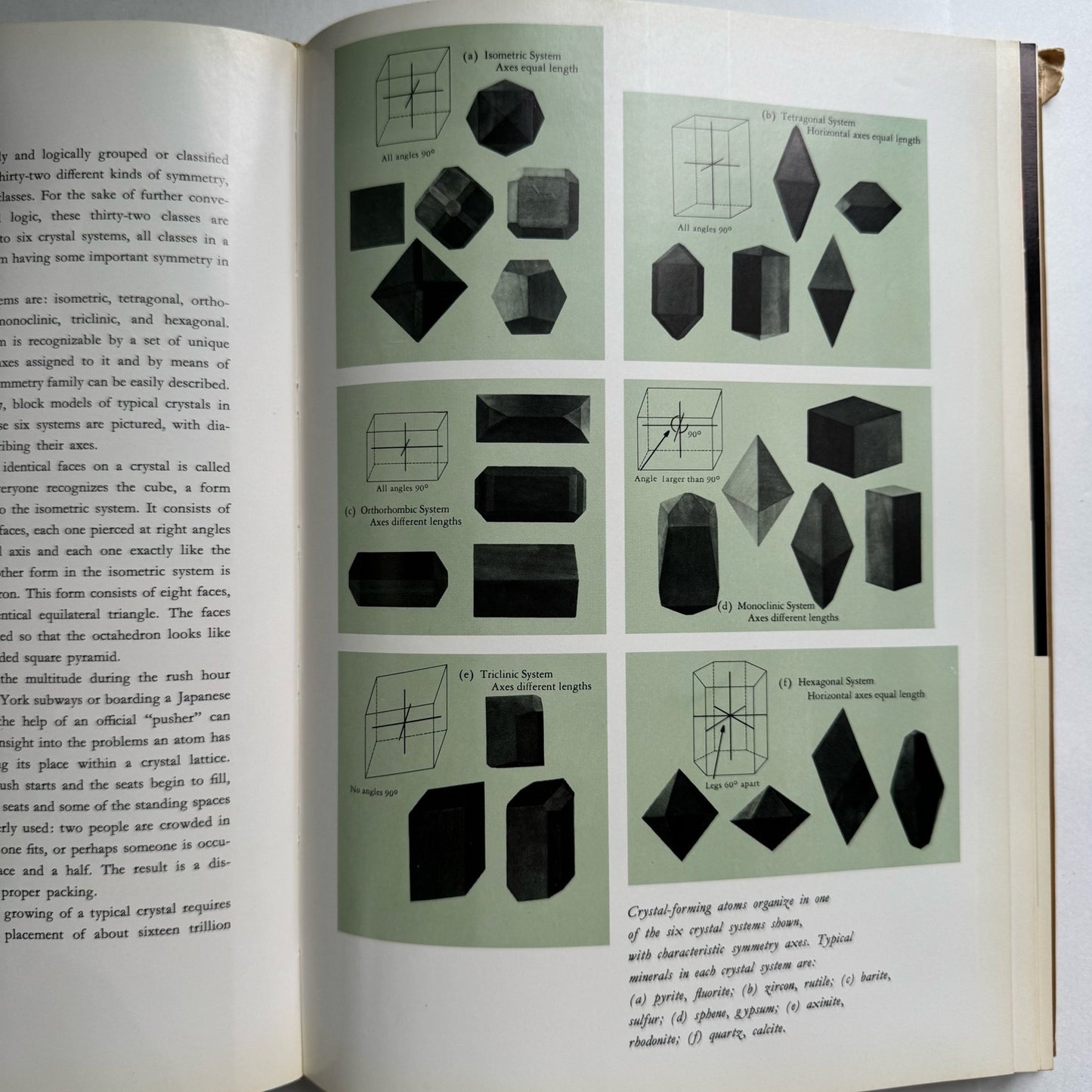 The Mineral Kingdom, 1968 Oversized Illustrated Nature Study Hardcover, Paul E. Desautels - Pretty Old Books
