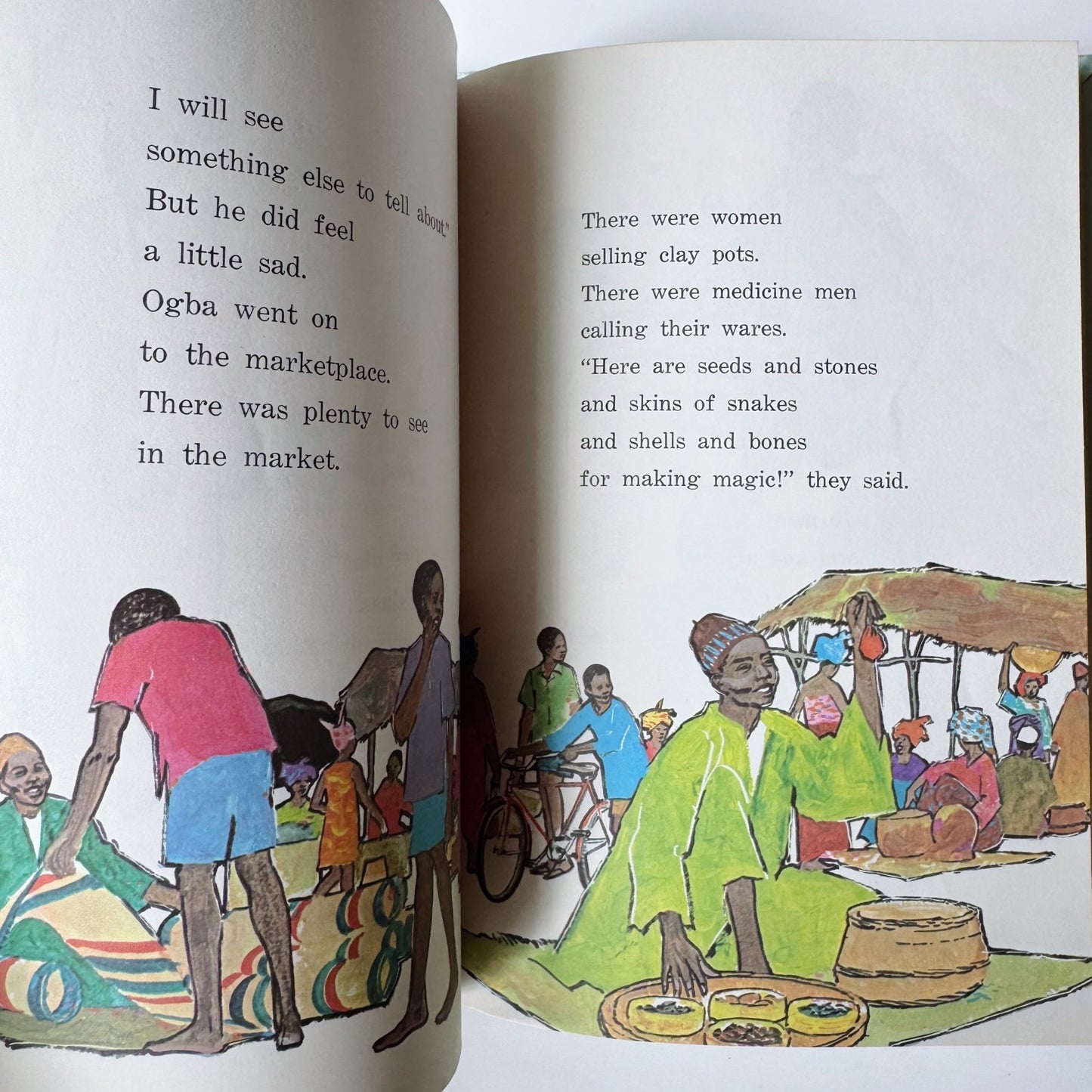 The Mysterious Gold and Purple Box, Mystery Picture Book, 1972, Jane Werner Watson - Pretty Old Books