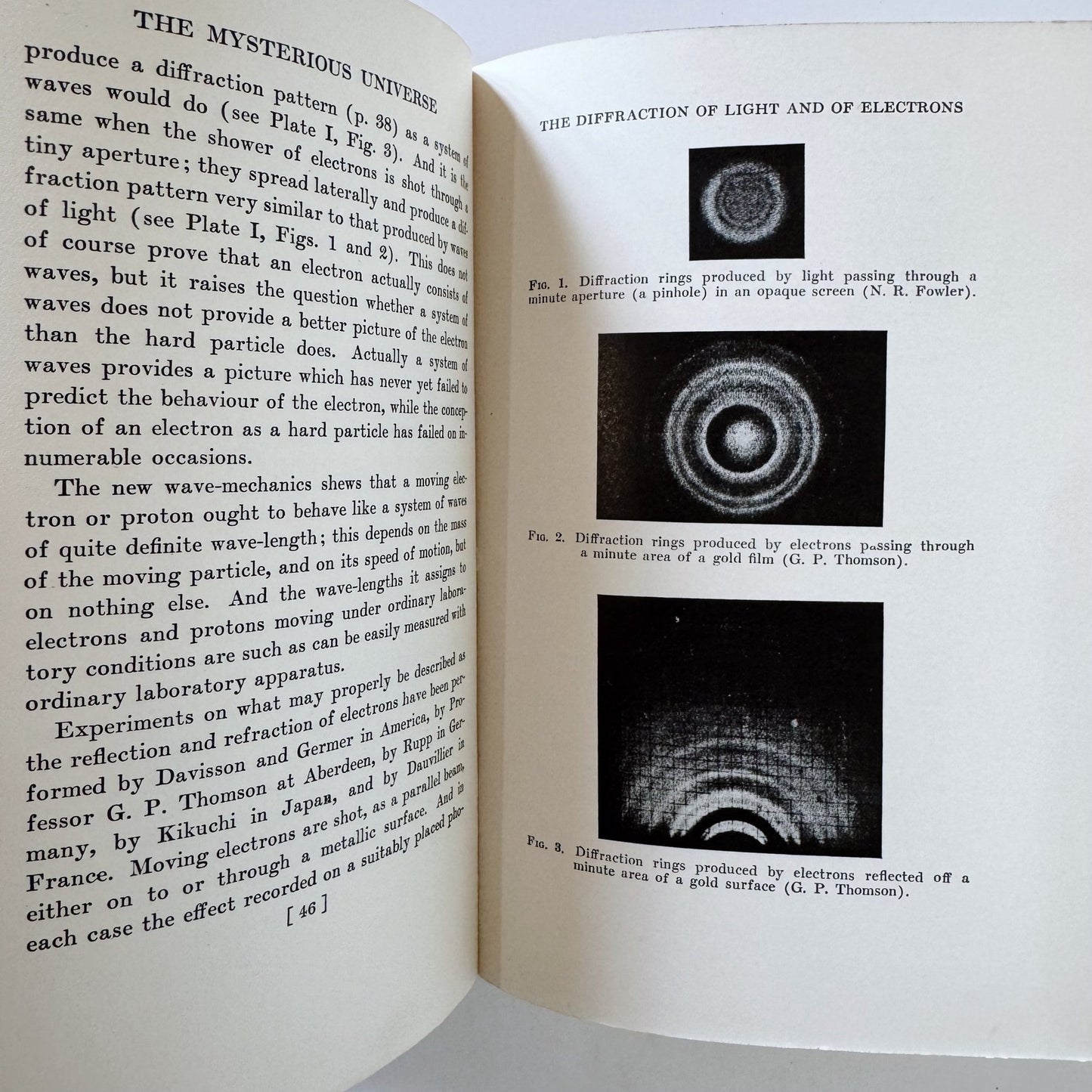 The Mysterious Universe, Sir James Jeans, 1930 Hardcover Physics Book - Pretty Old Books