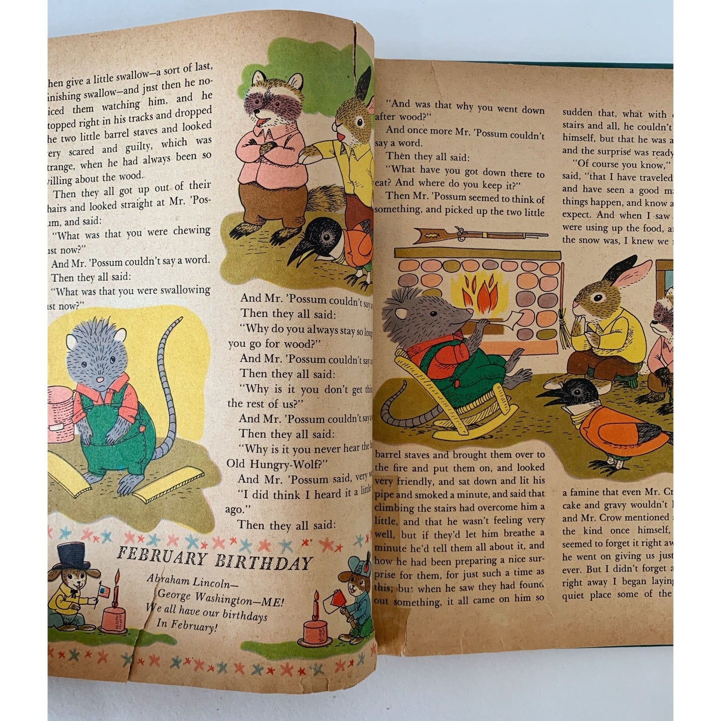 The New Golden Almanac Vintage Richard Scarry Hardcover 1952 - Pretty Old Books