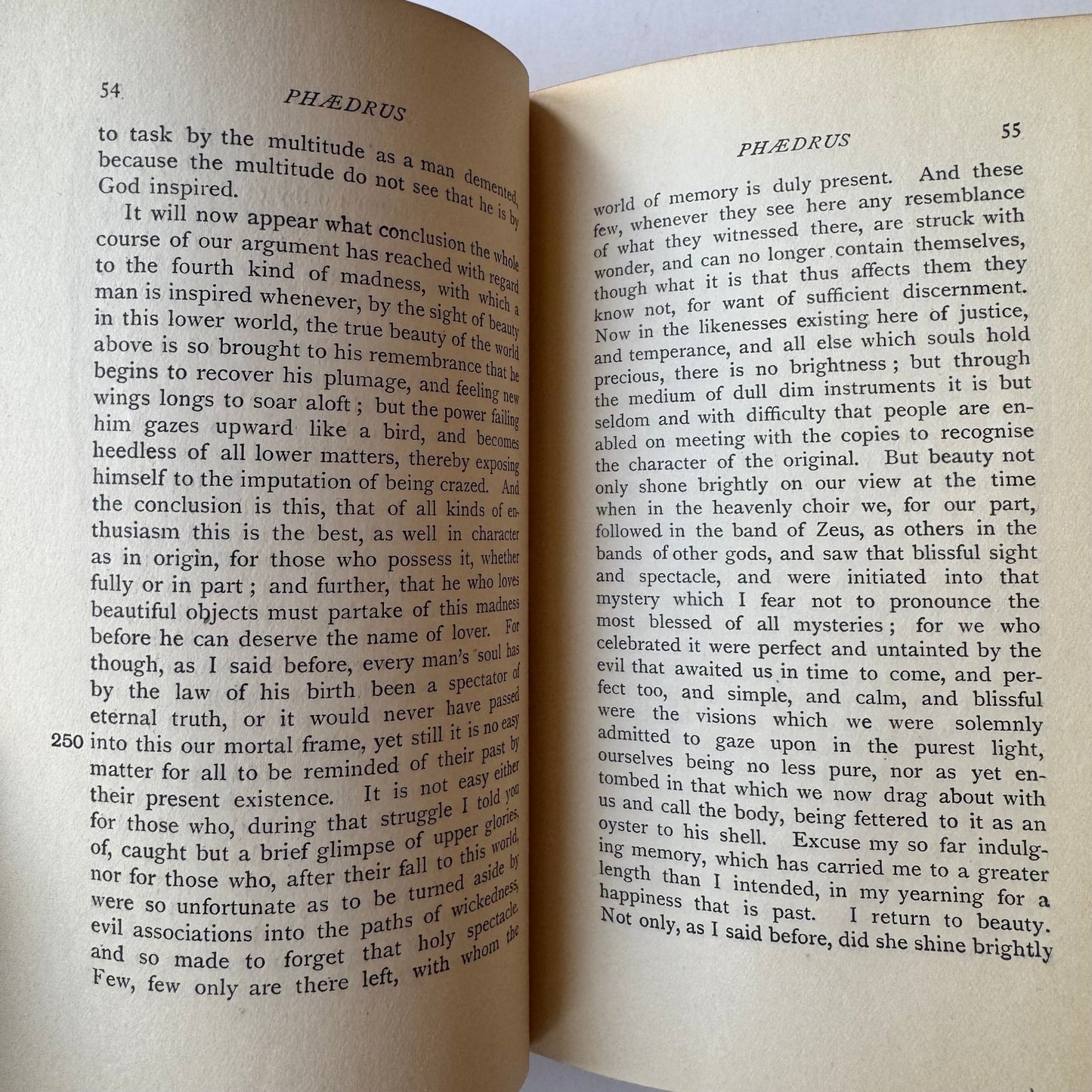 The Phaedrus, Lysis, and Protagoras of Plato, Golden Treasury Series, 1929 - Pretty Old Books