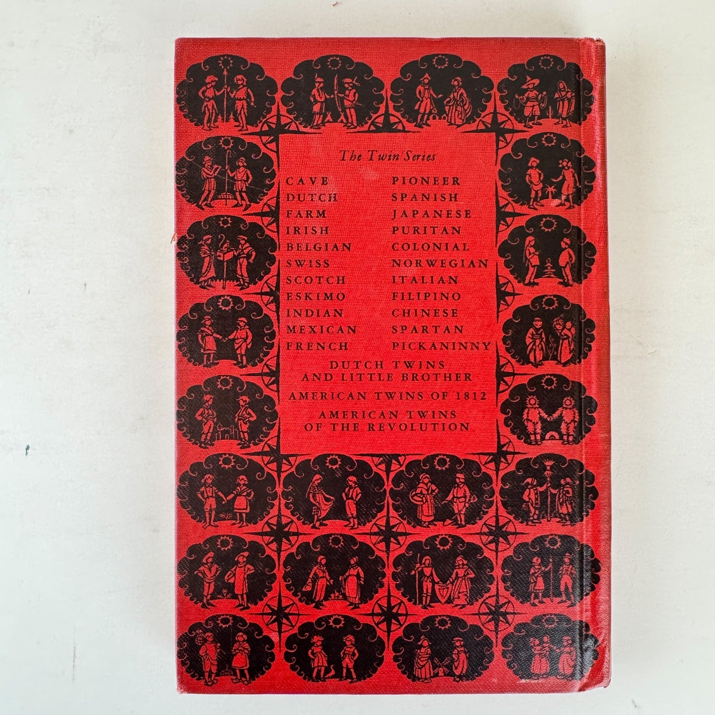 The Pioneer Twins, Lucy Fitch Perkins, 1927, Kids Historical Fiction - Pretty Old Books