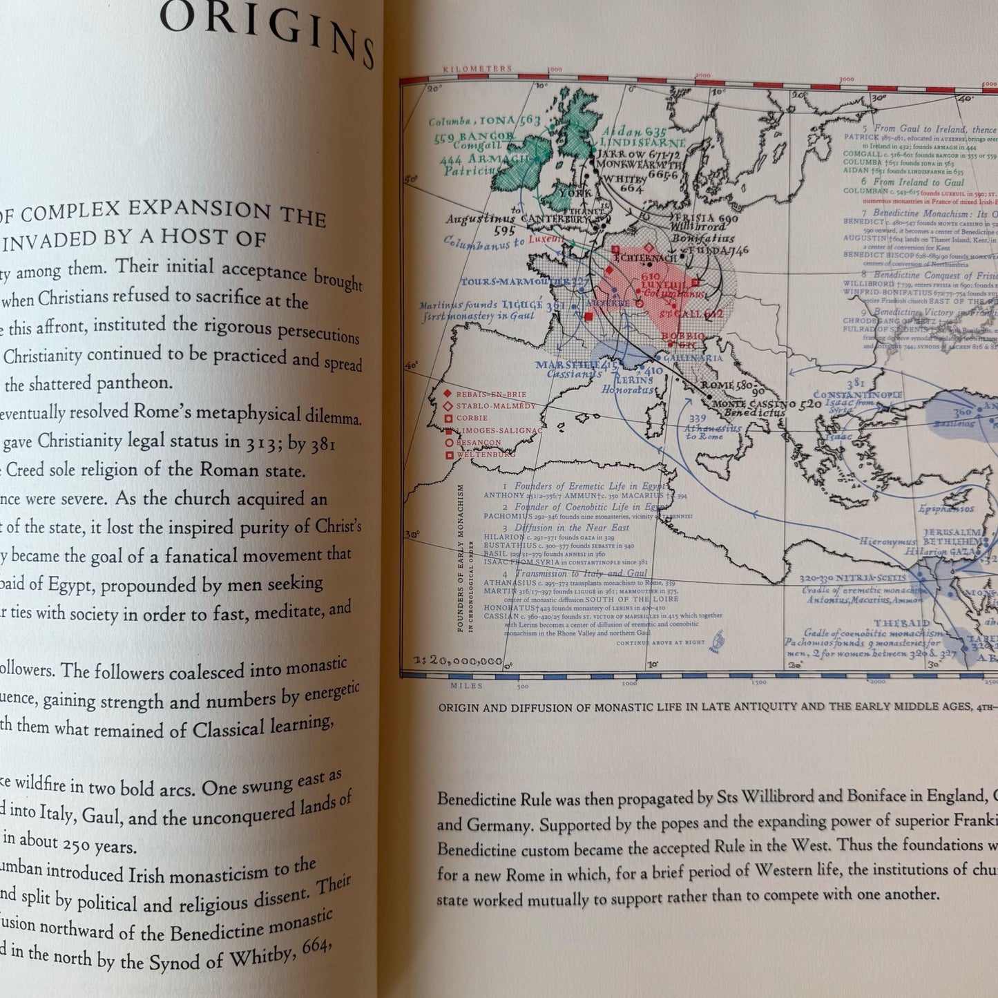 The Plan of St. Gall in Brief, Lorna Price, 1982 Oversized Book - Pretty Old Books