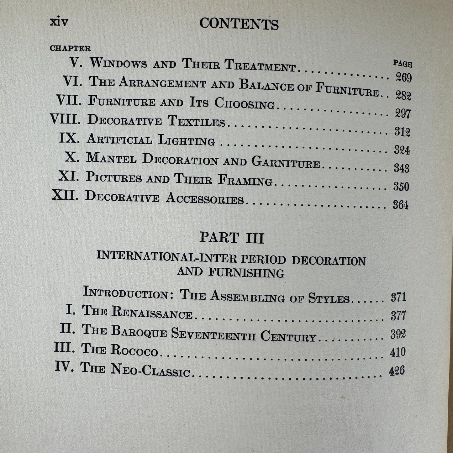 The Practical Book of Interior Decoration, 1919 Hardcover - Pretty Old Books