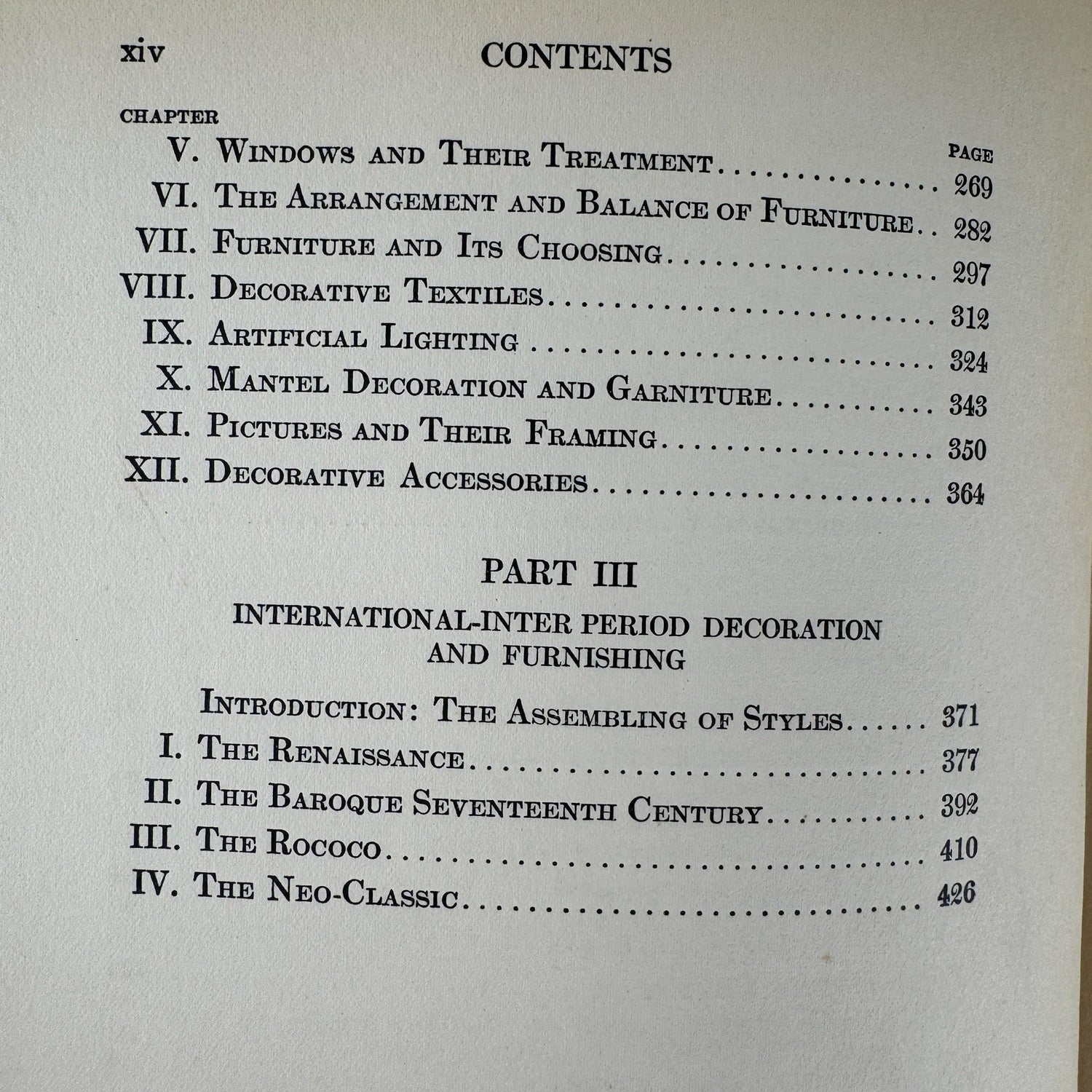 The Practical Book of Interior Decoration, 1919 Hardcover - Pretty Old Books