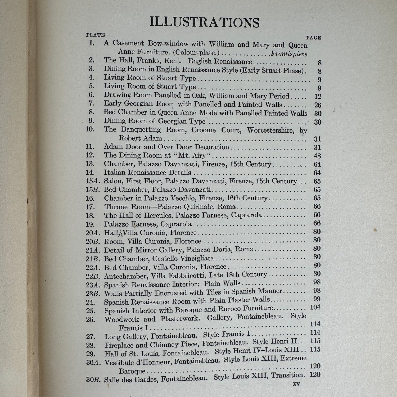 The Practical Book of Interior Decoration, 1919 Hardcover - Pretty Old Books