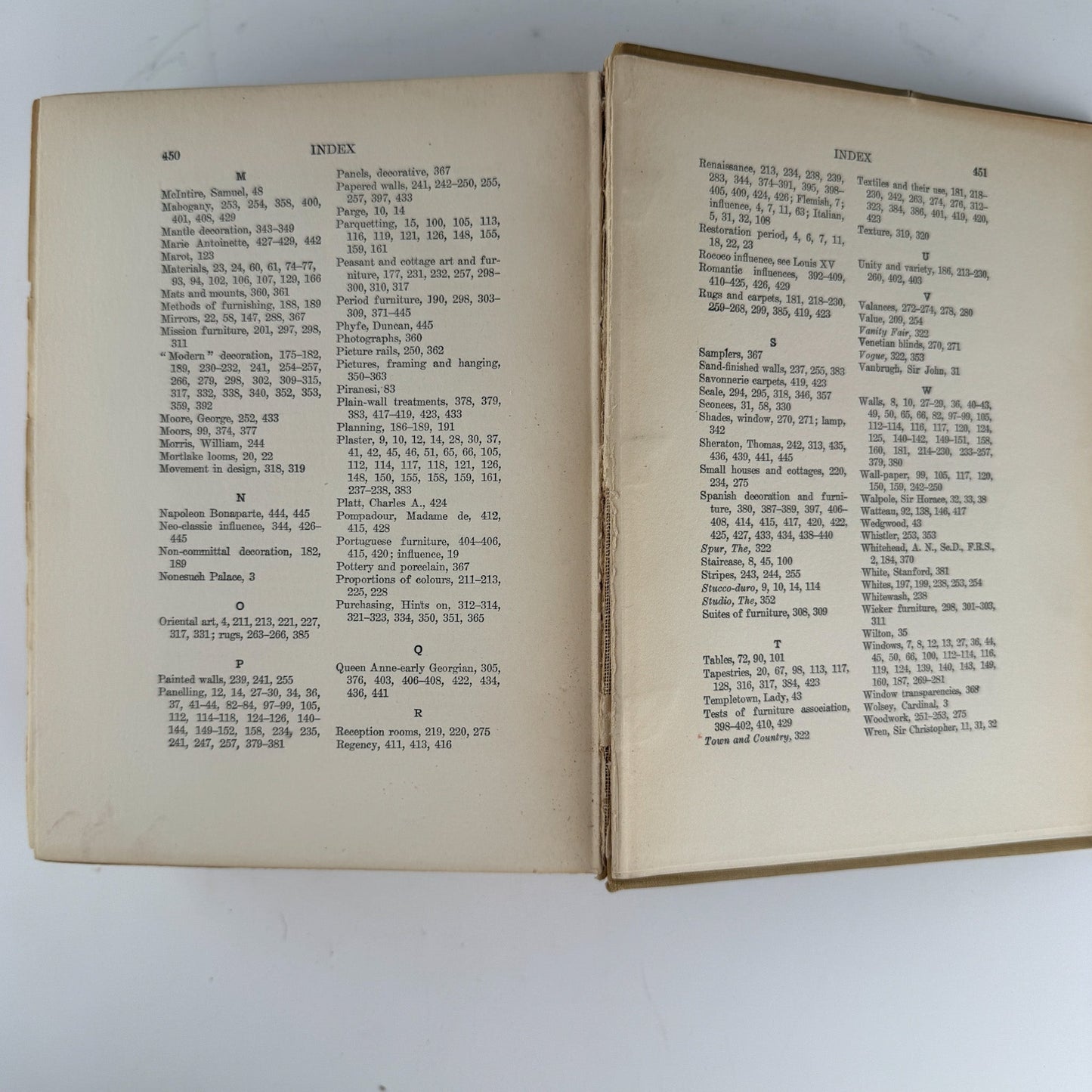 The Practical Book of Interior Decoration, 1919 Hardcover - Pretty Old Books