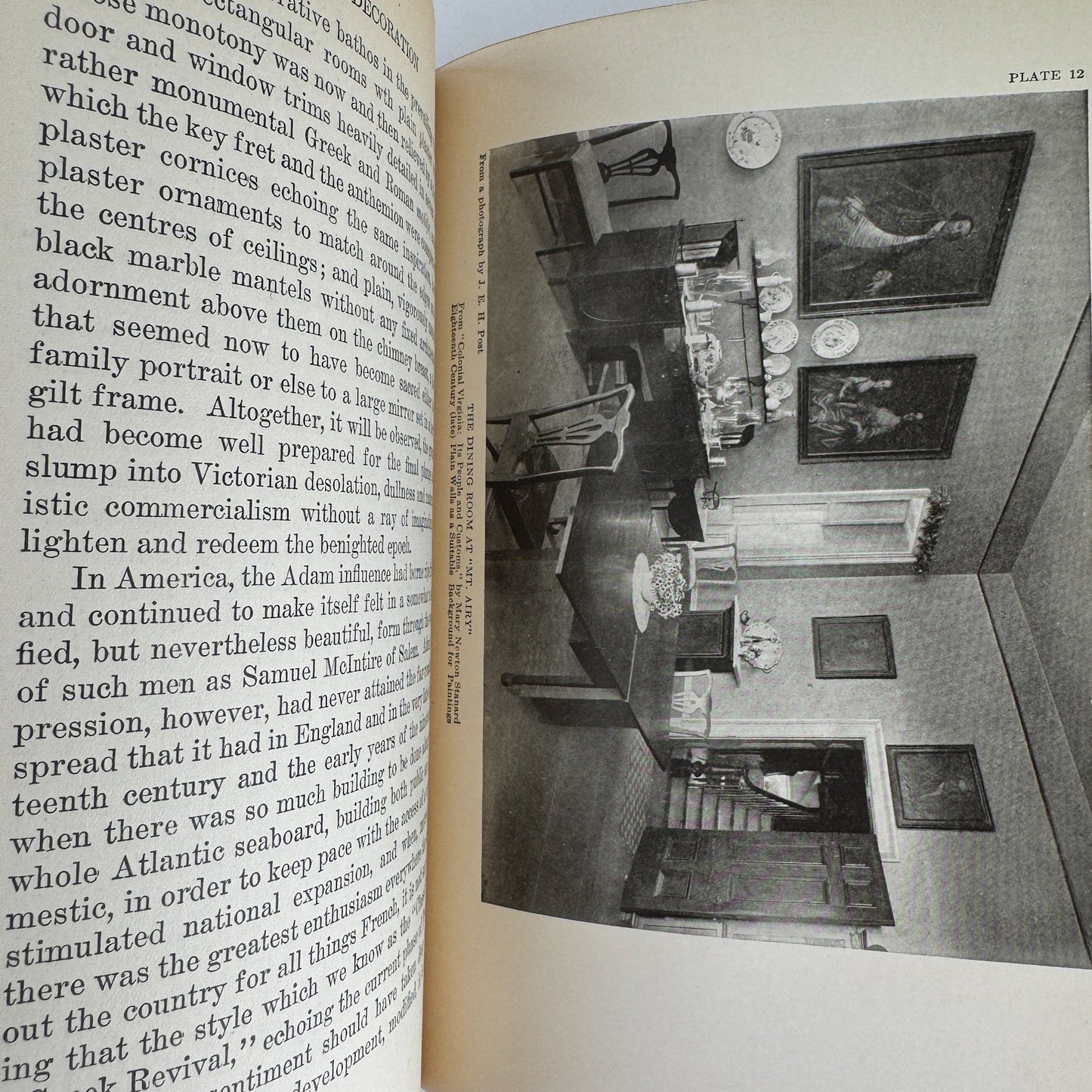 The Practical Book of Interior Decoration, 1919 Hardcover - Pretty Old Books