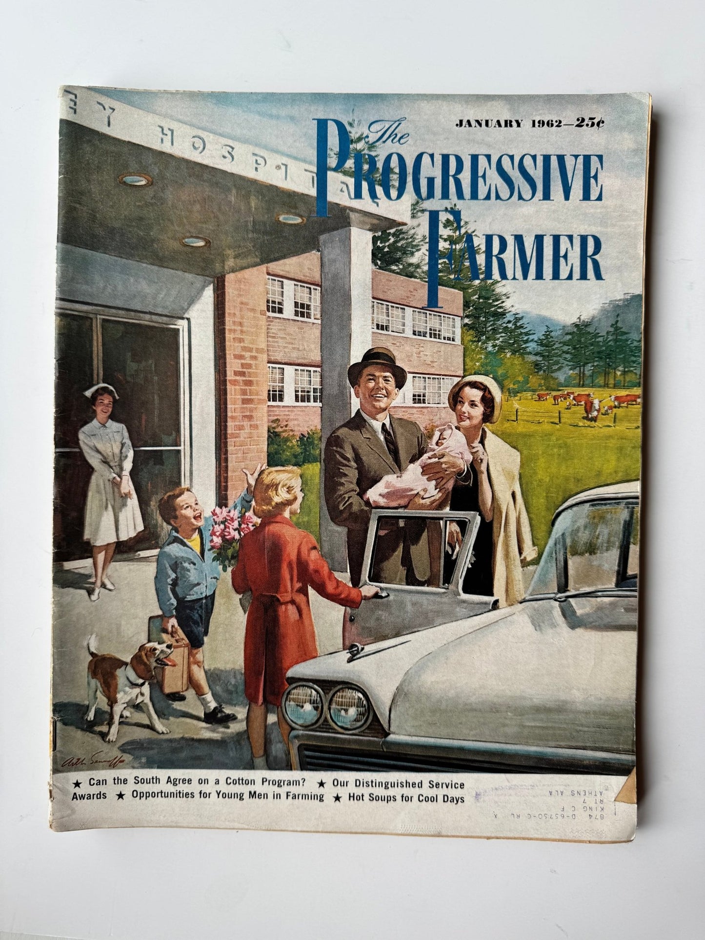 The Progressive Farmer Magazine, Vintage Magazines Mid Century 1940s and 1950s, Choose One - Pretty Old Books