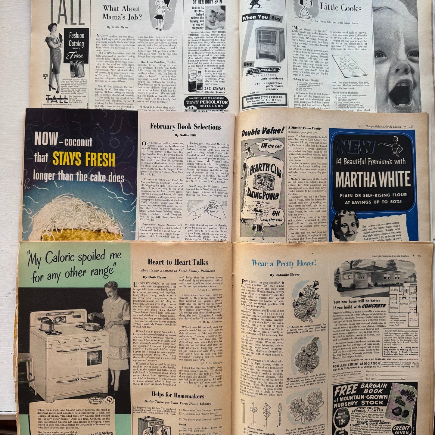 The Progressive Farmer Magazine, Vintage Magazines Mid Century 1940s and 1950s, Choose One - Pretty Old Books