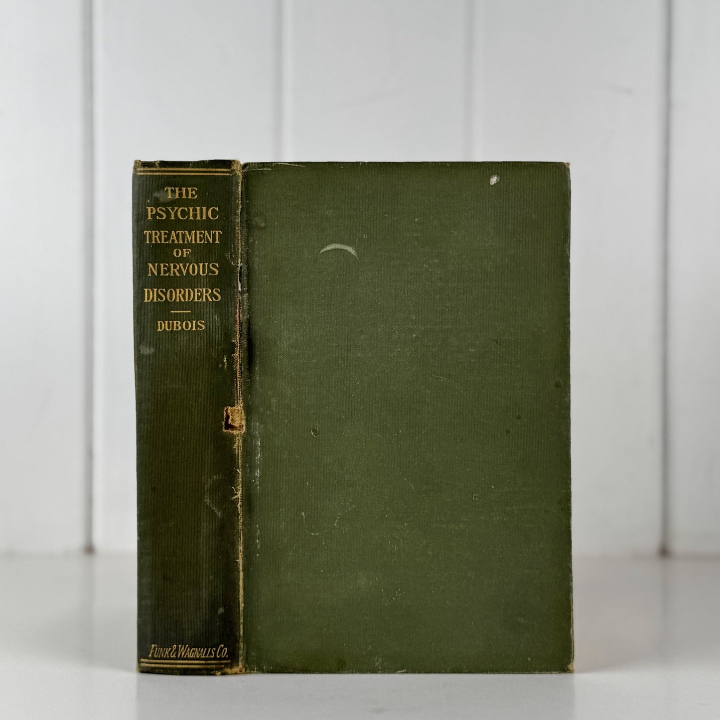 The Psychic Treatment of Nervous Disorders — 1909 Antique Medical Book - Pretty Old Books