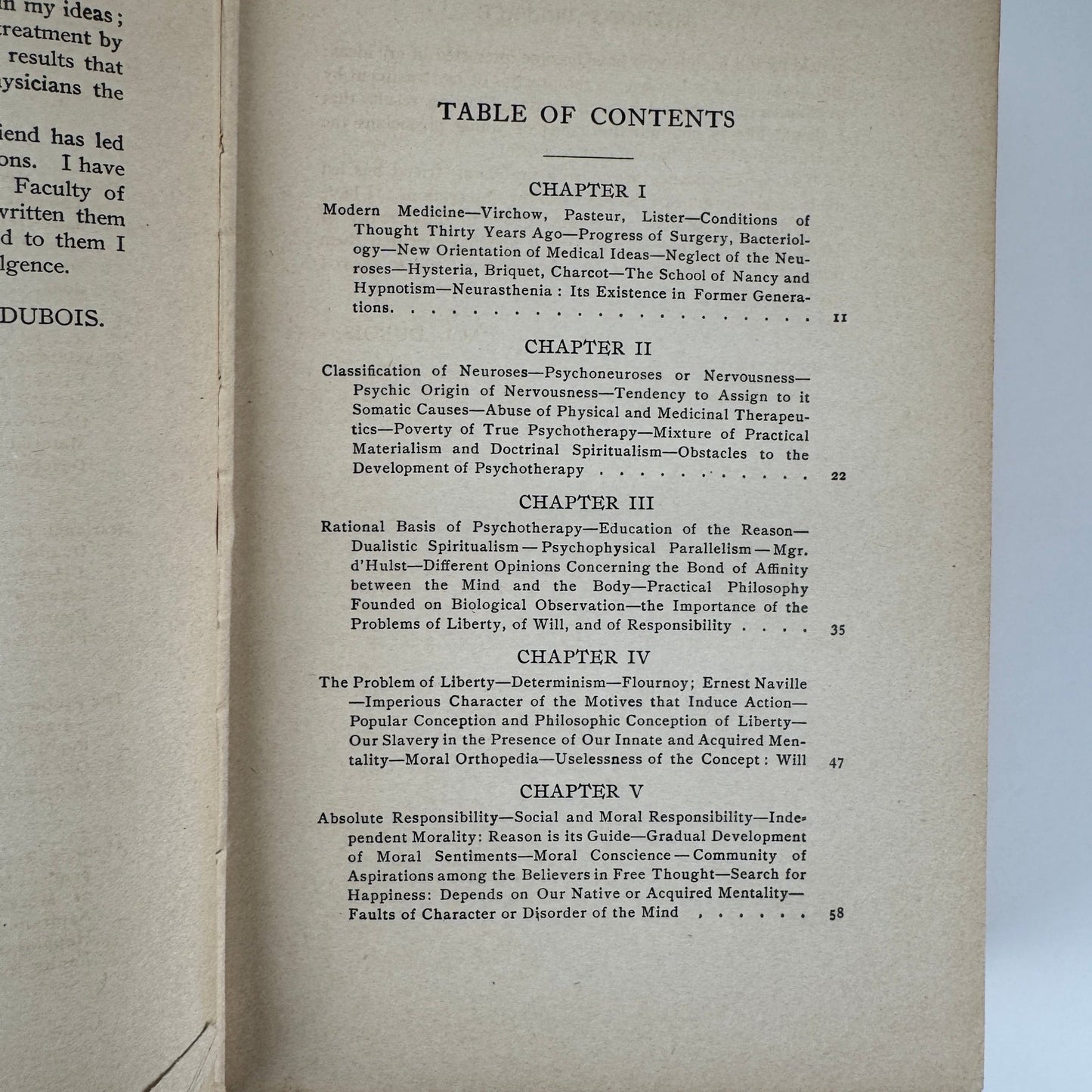 The Psychic Treatment of Nervous Disorders — 1909 Antique Medical Book - Pretty Old Books