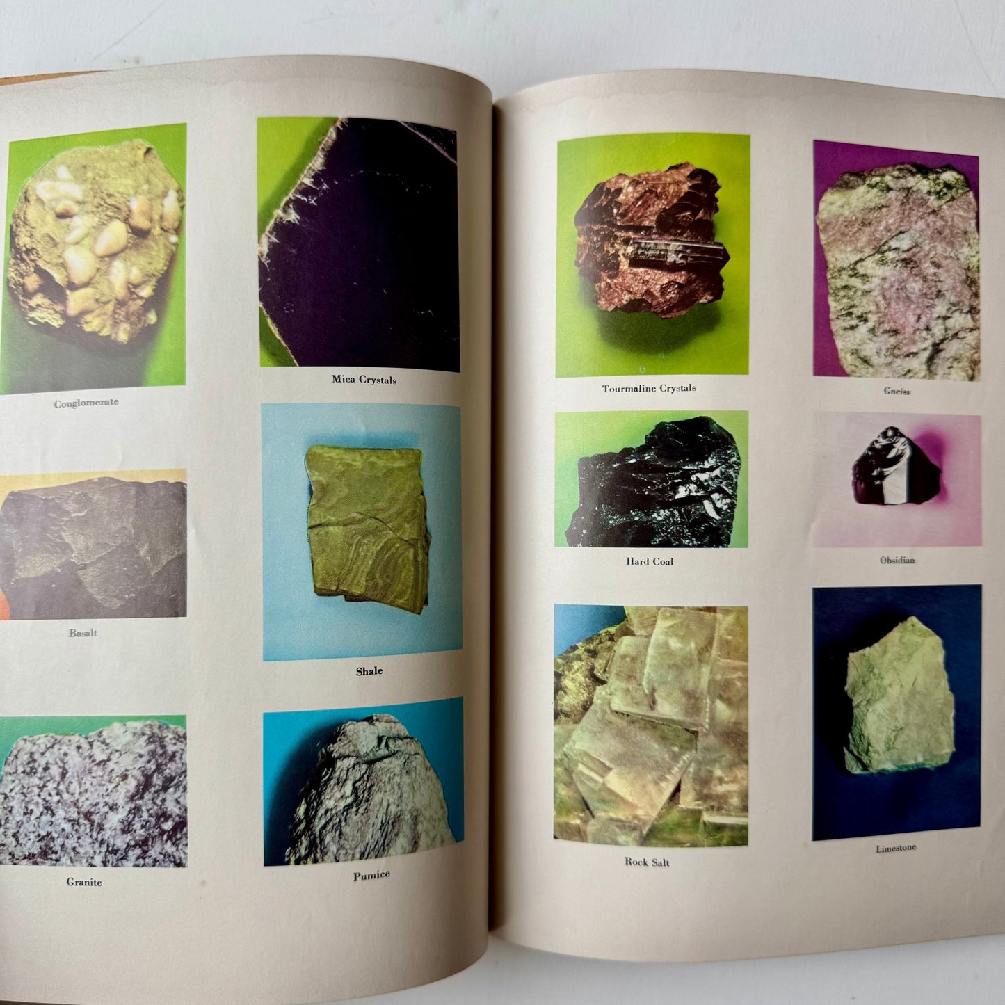 The Question and Answer Book of Rocks, A Golden Adventure Book, 1963 - Pretty Old Books