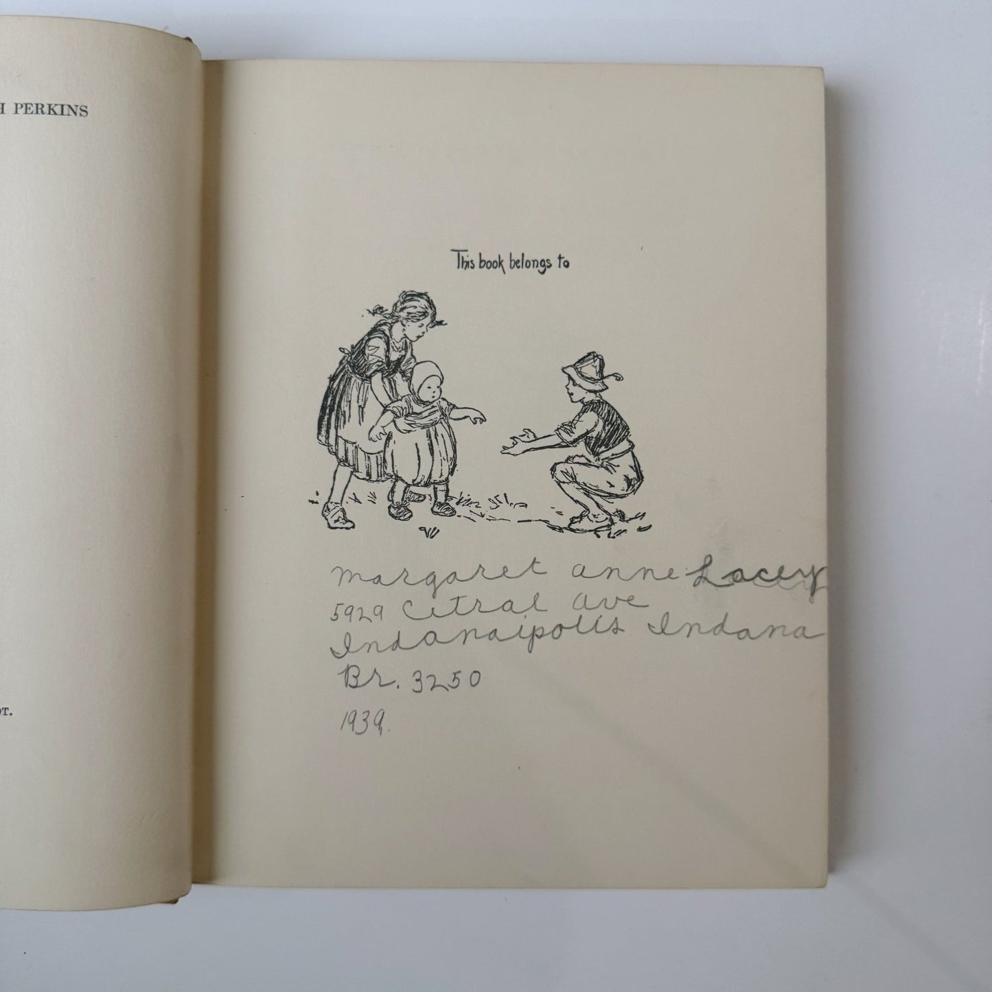The Swiss Twins, Lucy Fitch Perkins, 1922 Hardcover - Pretty Old Books