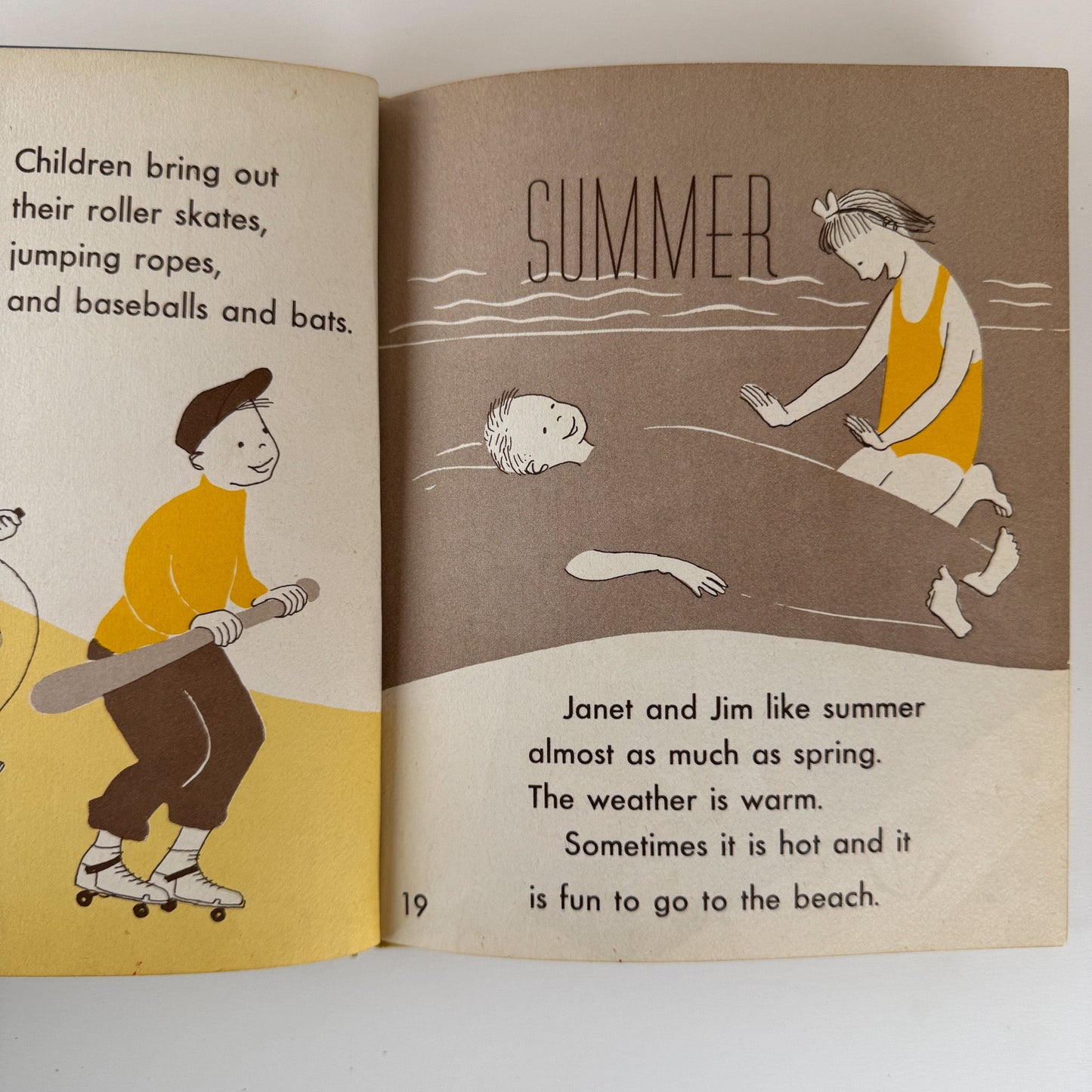 The True Book of Seasons, 1960, Mid - Century Nature Study Book - Pretty Old Books