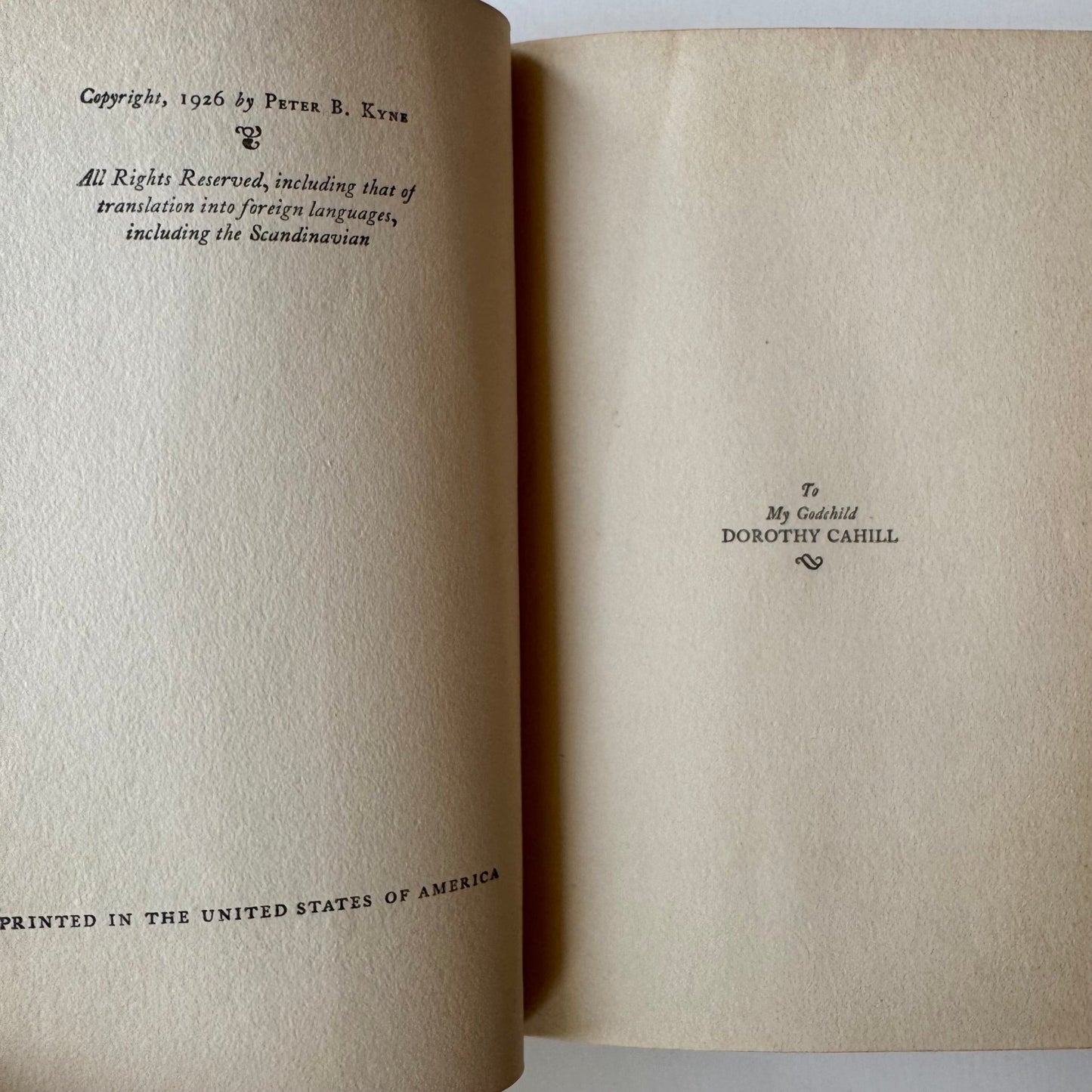 The Understanding Heart, Peter B. Kyne, 1926 - Pretty Old Books