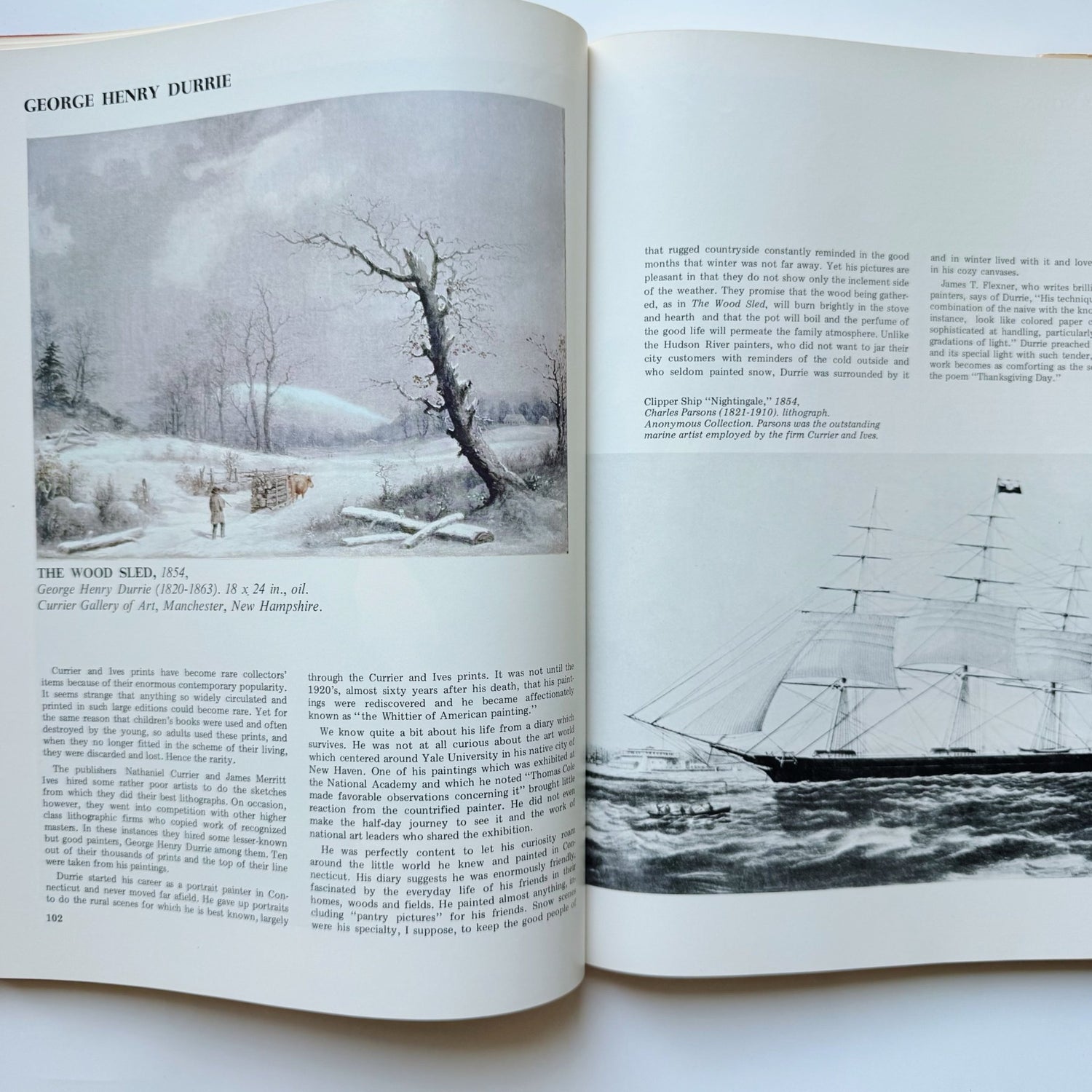 The Vincent Price Treasury of American Art, 1972 Coffee Table Art Book - Pretty Old Books