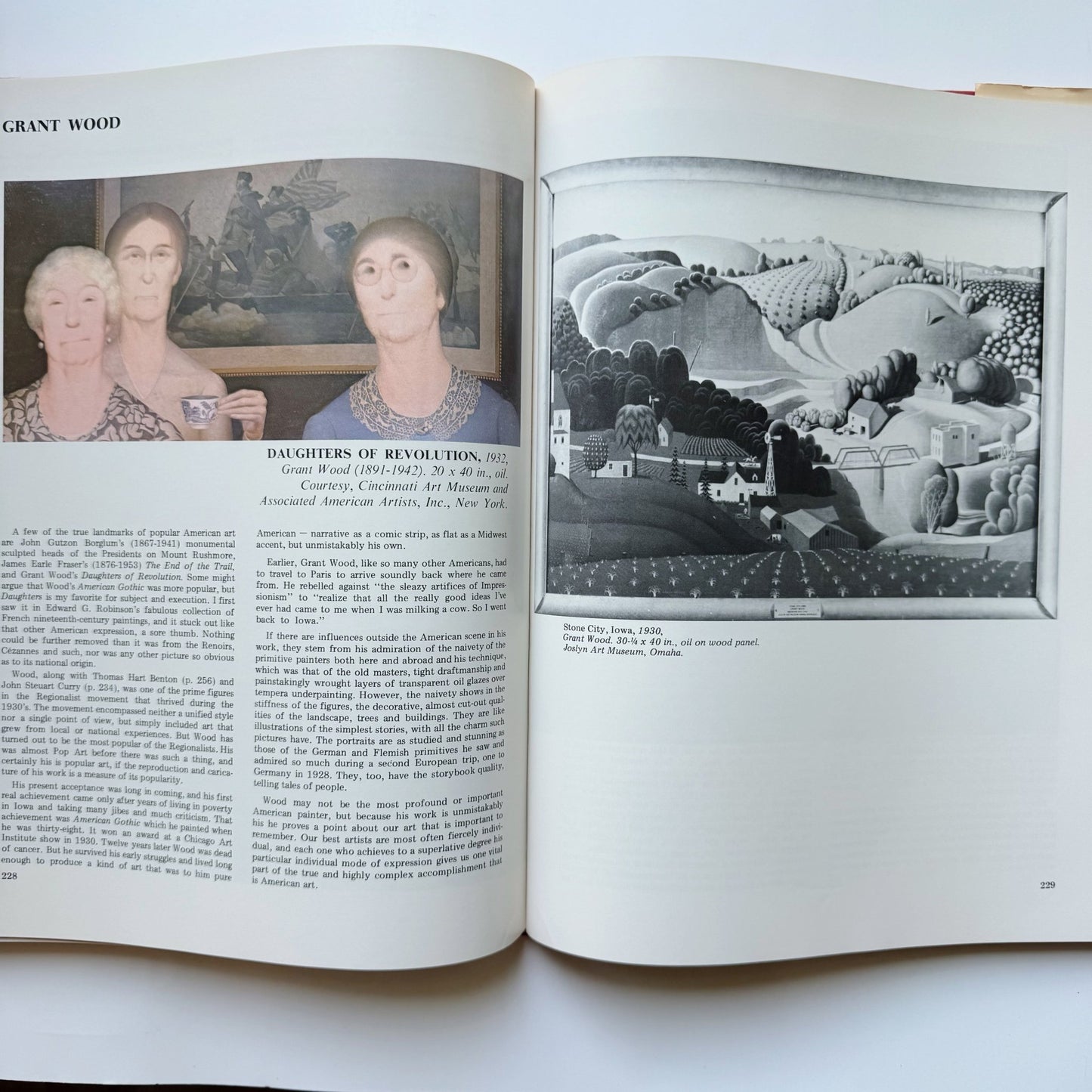 The Vincent Price Treasury of American Art, 1972 Coffee Table Art Book - Pretty Old Books