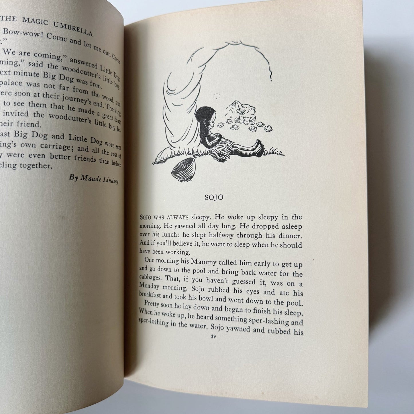 Told Under the Magic Umbrella, Read - Aloud Stories, 1939 - Pretty Old Books