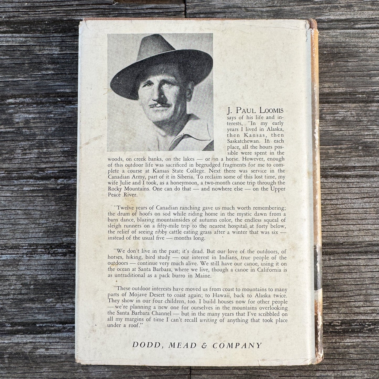 Trail of the Pinto to Oregon by J. Paul Loomis (1957) Hardcover with Dust Jacket - Pretty Old Books