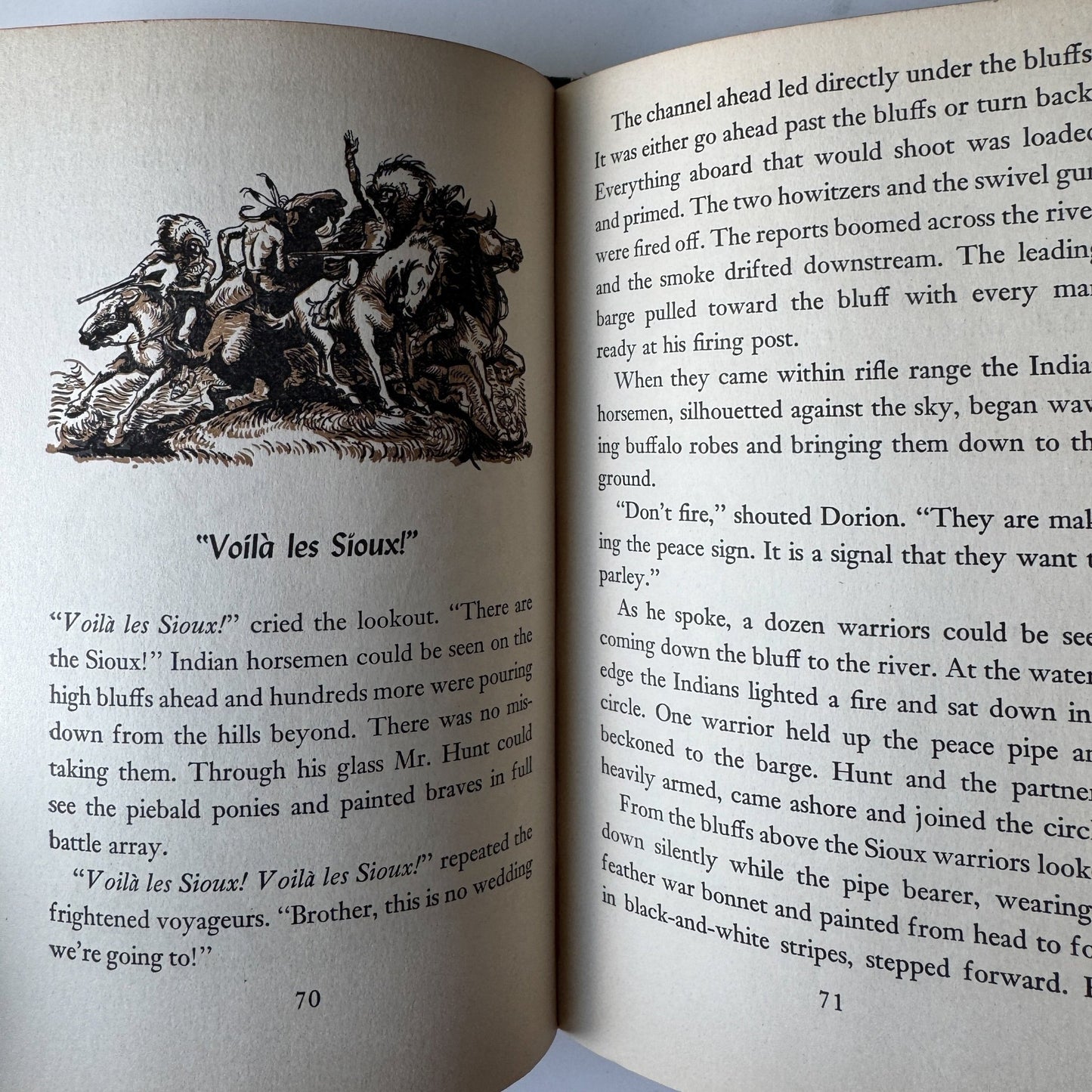 Trappers and Traders of the Far West, Landmark Book, 1952, Juvenile Nonfiction - Pretty Old Books