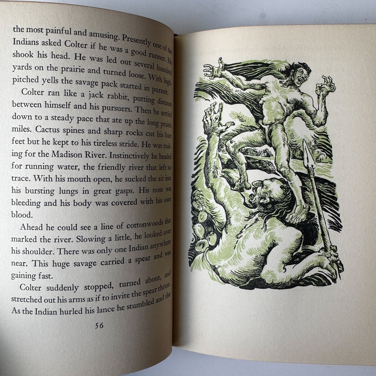 Trappers and Traders of the Far West, Landmark Book, 1952, Juvenile Nonfiction - Pretty Old Books