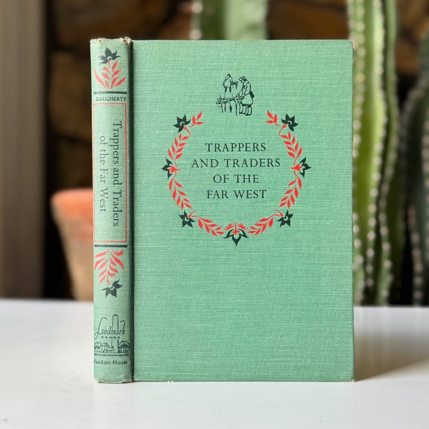 Trappers and Traders of the Far West, Landmark Book, 1952, Juvenile Nonfiction - Pretty Old Books