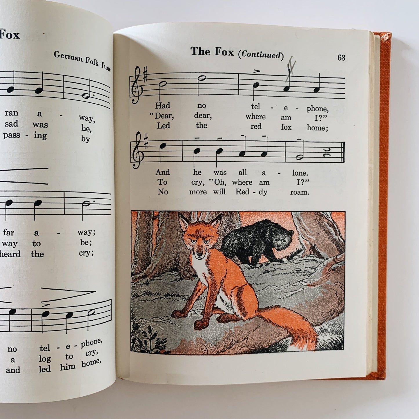 Tuning Up: The World of Music, Illustrated Mid Century School Book, 1947 - Pretty Old Books