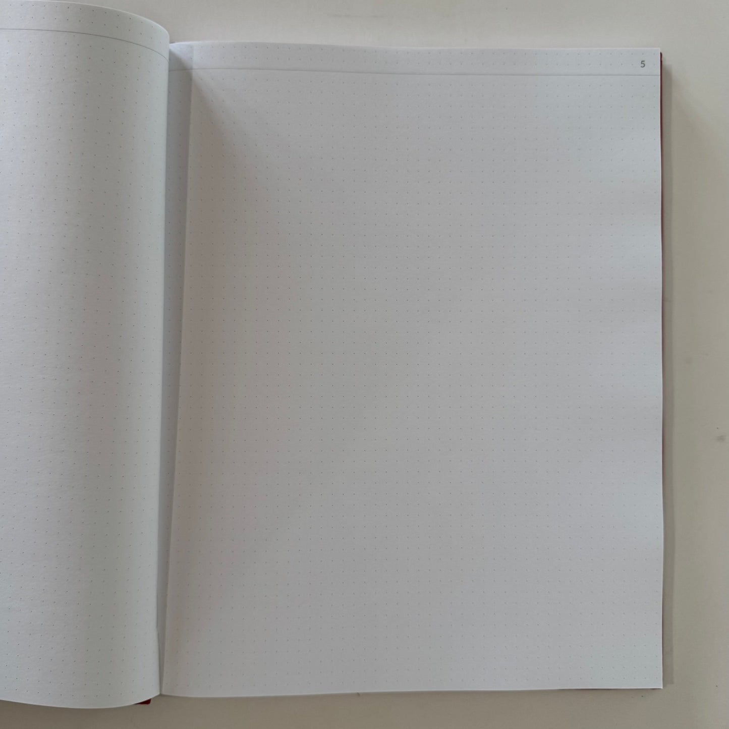 Vela Sciences Lab Notebook, Dot Grid 9x11 Hardcover Unused - Pretty Old Books