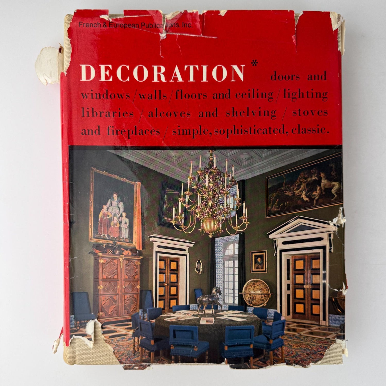 Vintage French Mid - Century Interior Design Book Set, Decoration* and Decoration**, 1963 - Pretty Old Books