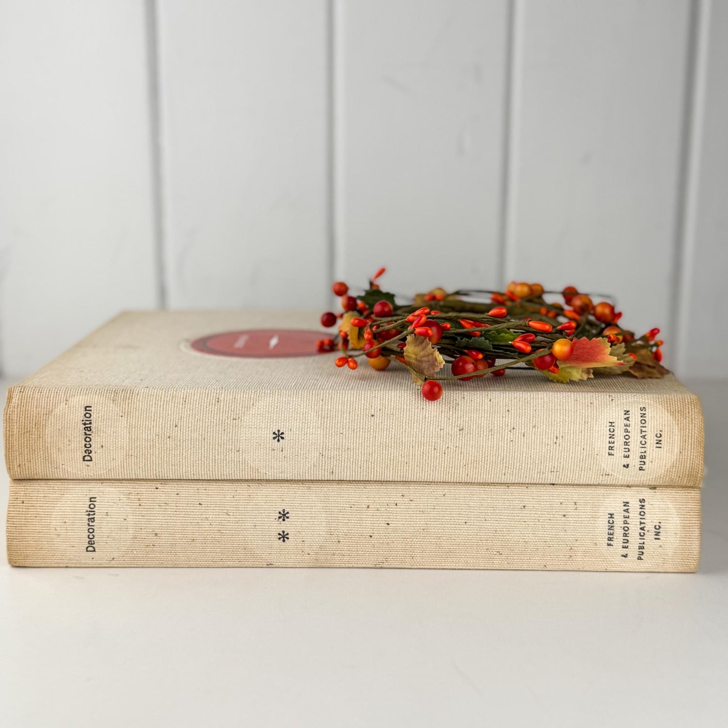 Vintage French Mid - Century Interior Design Book Set, Decoration* and Decoration**, 1963 - Pretty Old Books