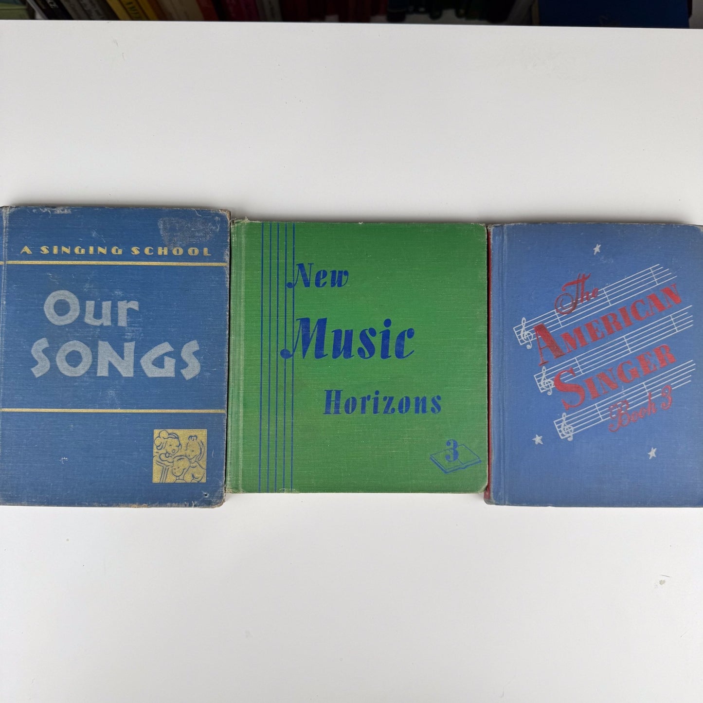 Vintage Music School Book Bundle - Pretty Old Books