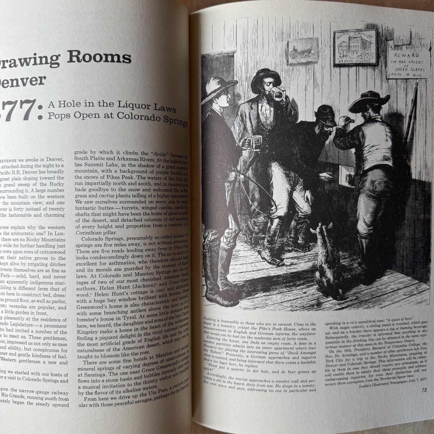 Vintage Western - Themed Oversized Illustrated Book Stack - Pretty Old Books