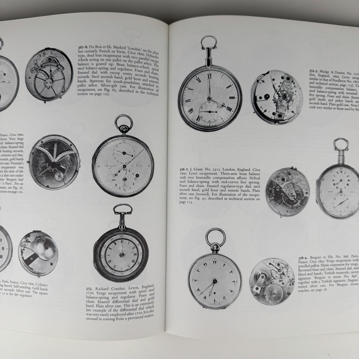 Watches, Cecil Clutton, George Daniels, Illustrated - Pretty Old Books