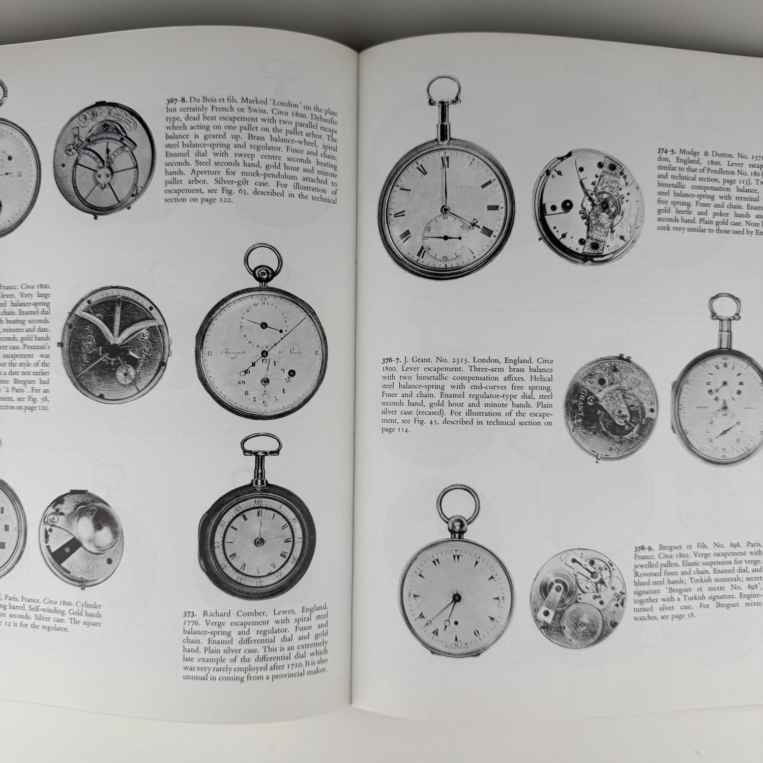 Watches, Cecil Clutton, George Daniels, Illustrated - Pretty Old Books