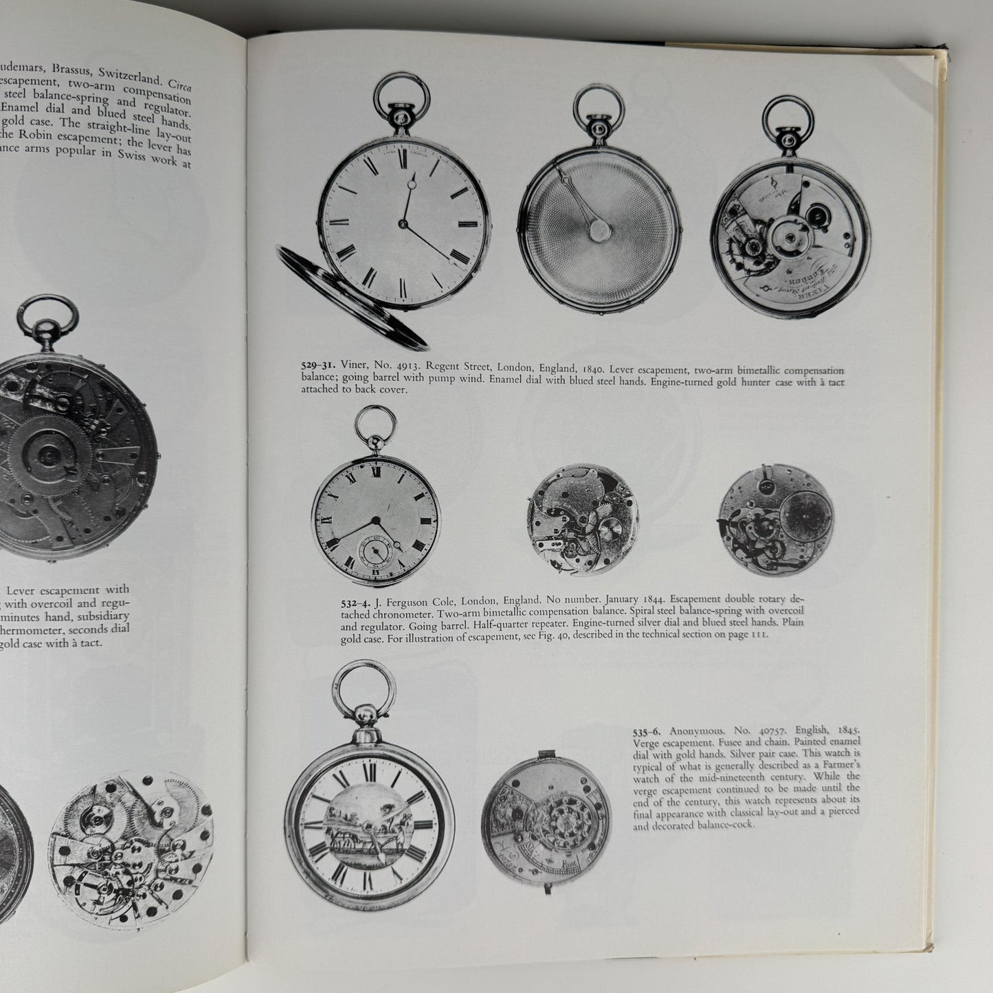 Watches, Cecil Clutton, George Daniels, Illustrated - Pretty Old Books