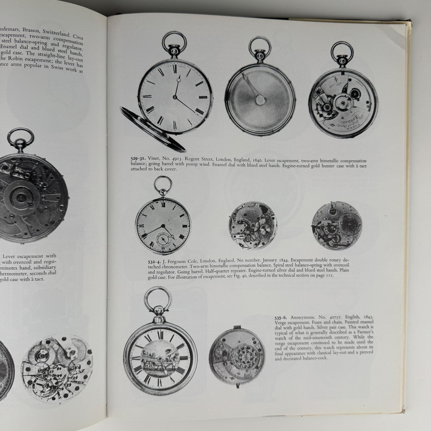 Watches, Cecil Clutton, George Daniels, Illustrated - Pretty Old Books