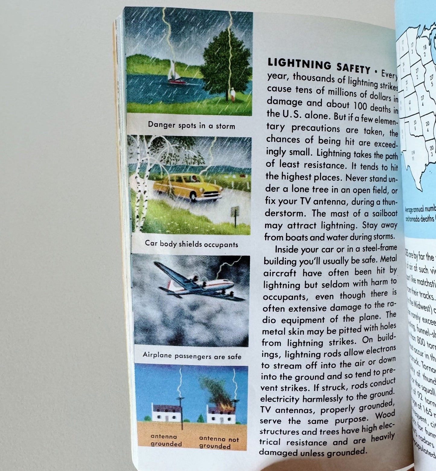 Weather: A Golden Guide 1987 Paperback Blue - Pretty Old Books
