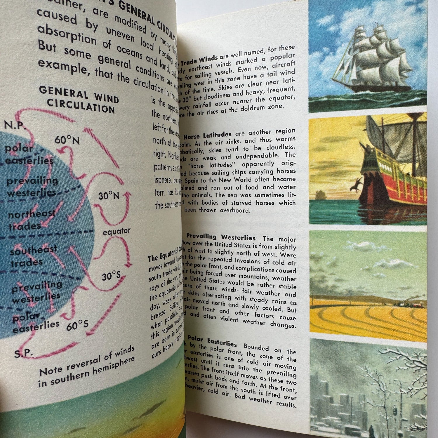 Weather: A Golden Guide to Phenomena and Forecasts 1957 Paperback - Pretty Old Books