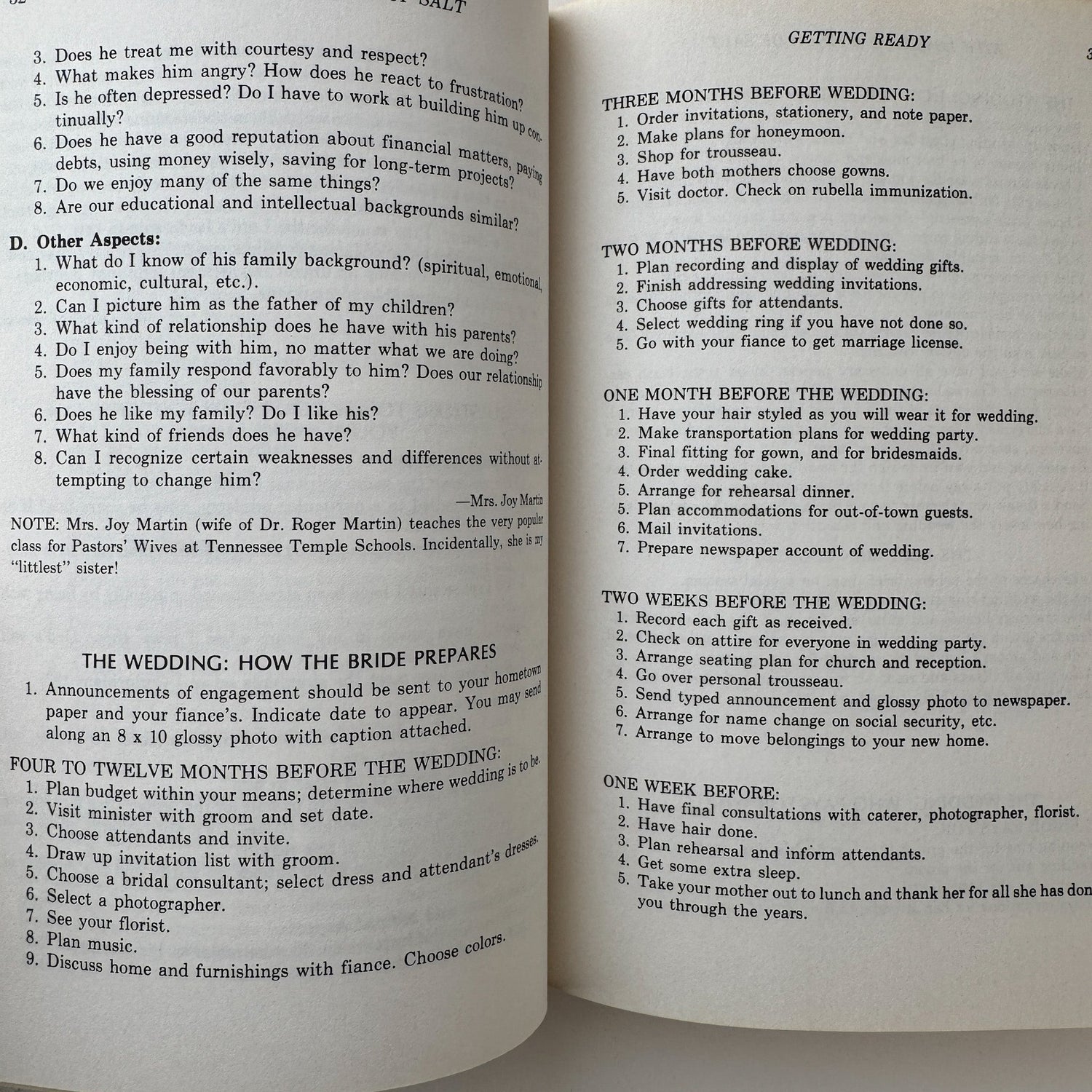 With Love...and a Pinch of Salt, Homemaker Guide, 1977 - Pretty Old Books