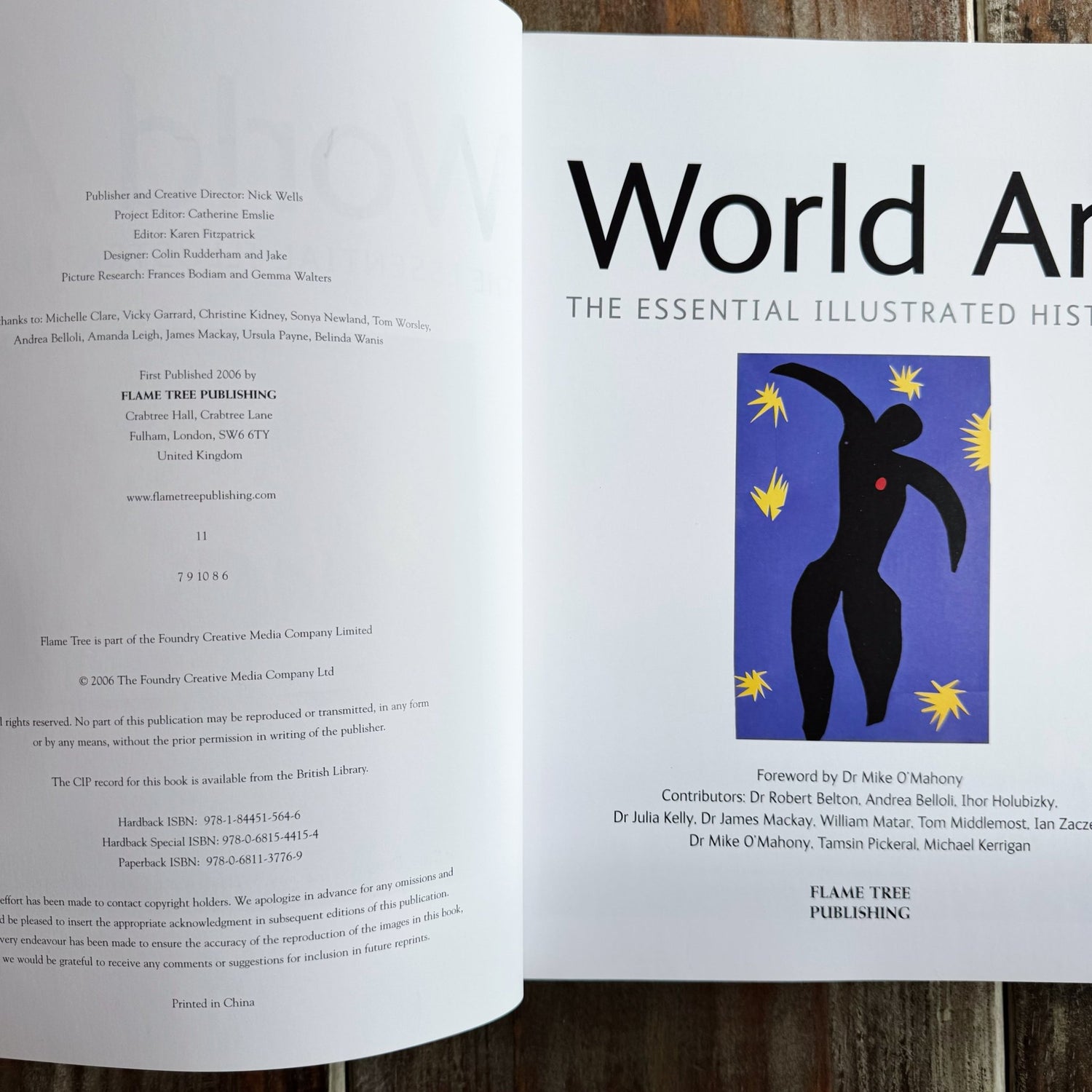 World Art: The Essential Illustrated History, 2006 Softcover Coffee Table Book - Pretty Old Books