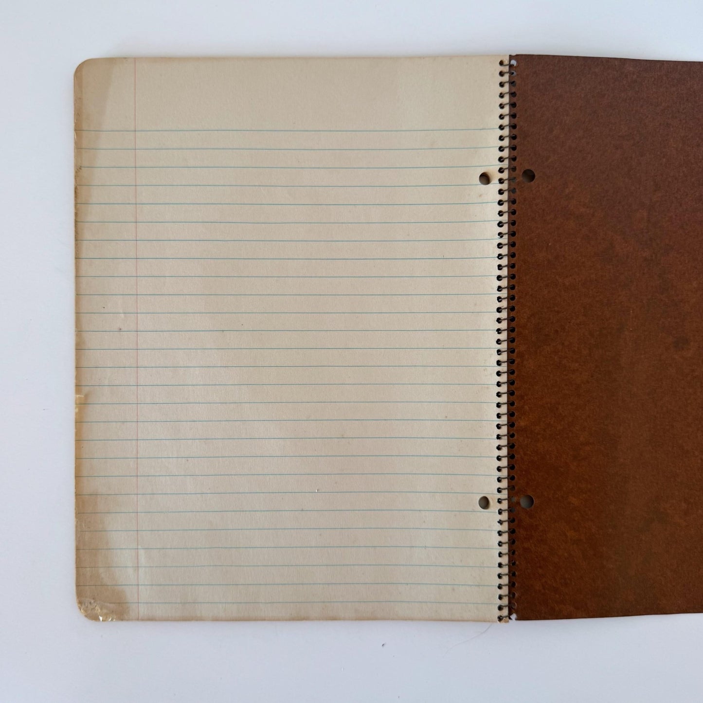 WriteRight Composition Theme - Ruled Book, Vintage Blank Notebook Paper, No. W 1539 - Pretty Old Books