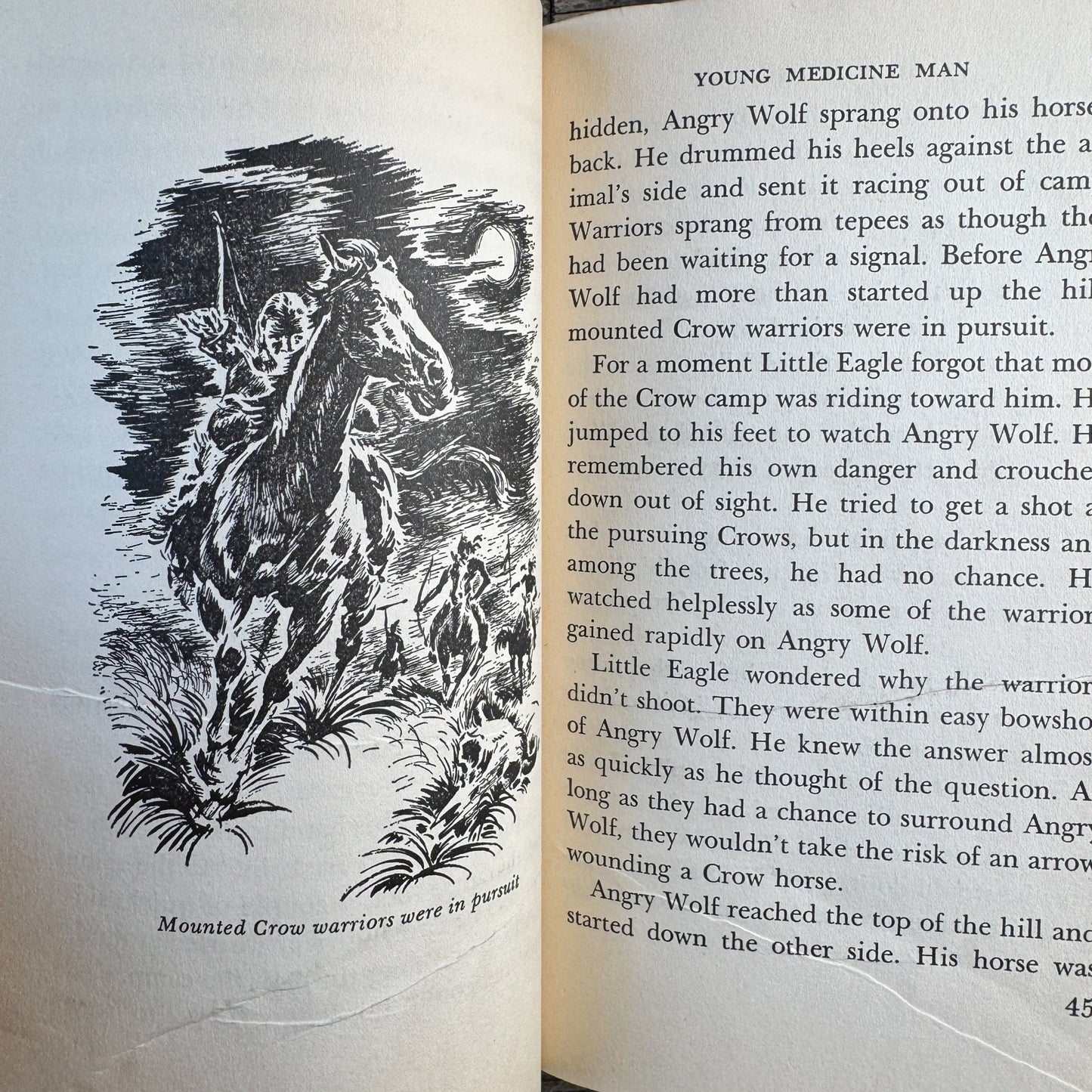 Young Medicine Man, Frances Lynde Kroll, 1956 - Pretty Old Books