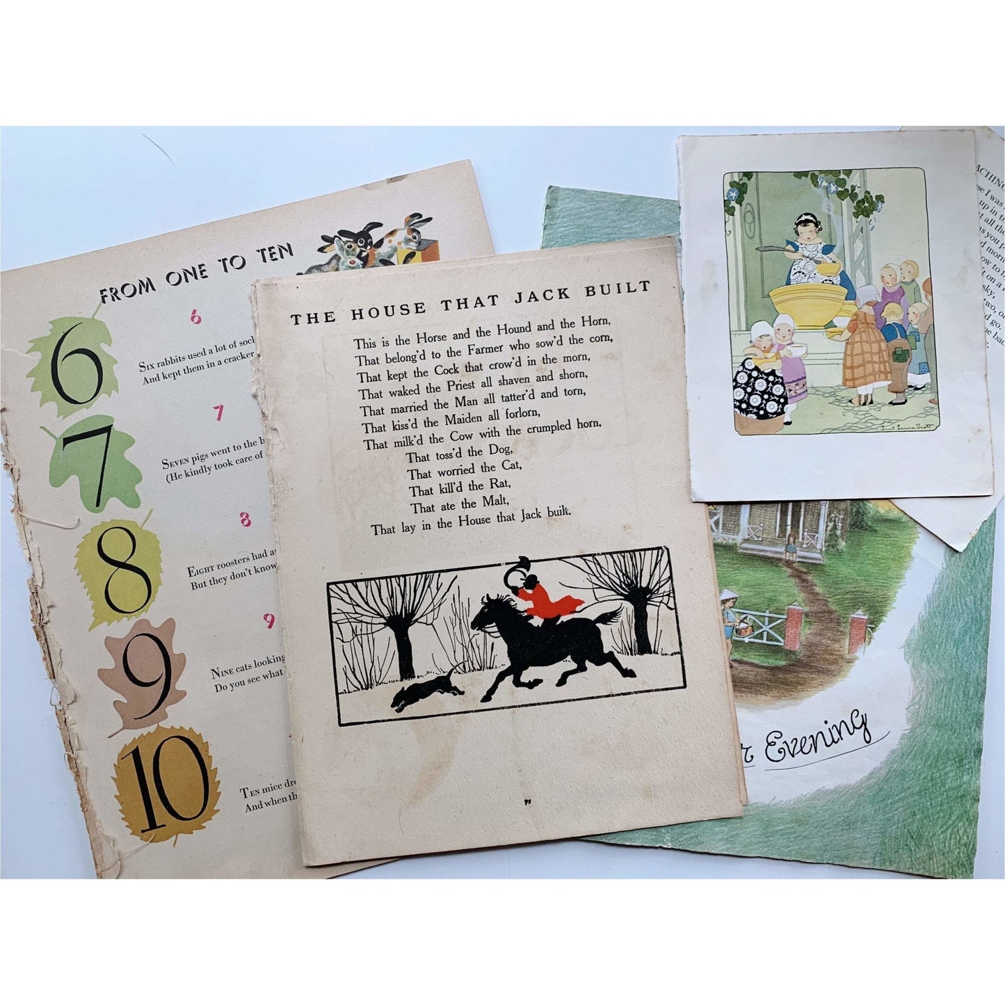 Book Paperie for Crafting, Junk Journal Supplies, Antique and Vintage Paper Pack - Pretty Old Books