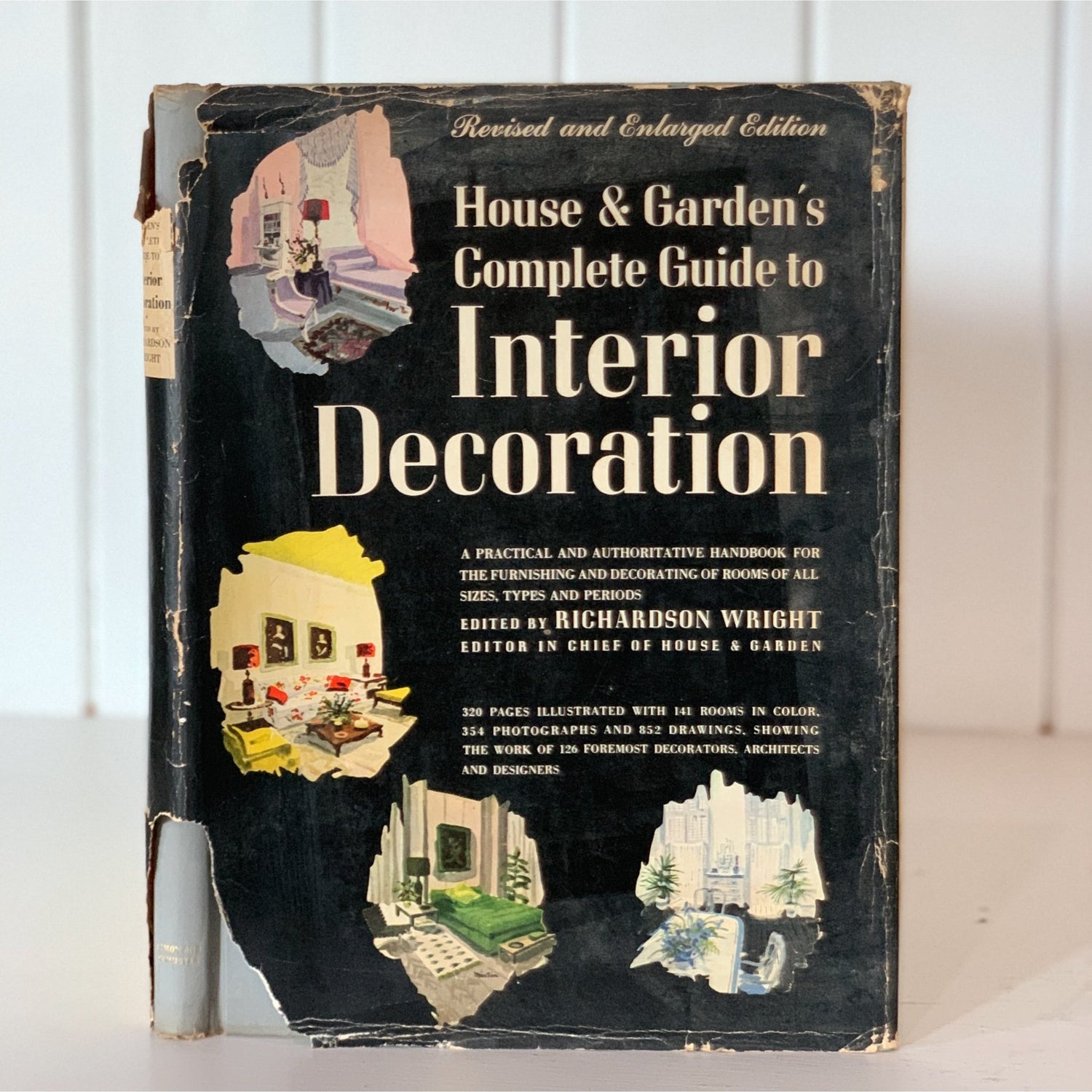 House and Garden's Complete Guide to Interior Decoration, 1953, Hardcover - Pretty Old Books